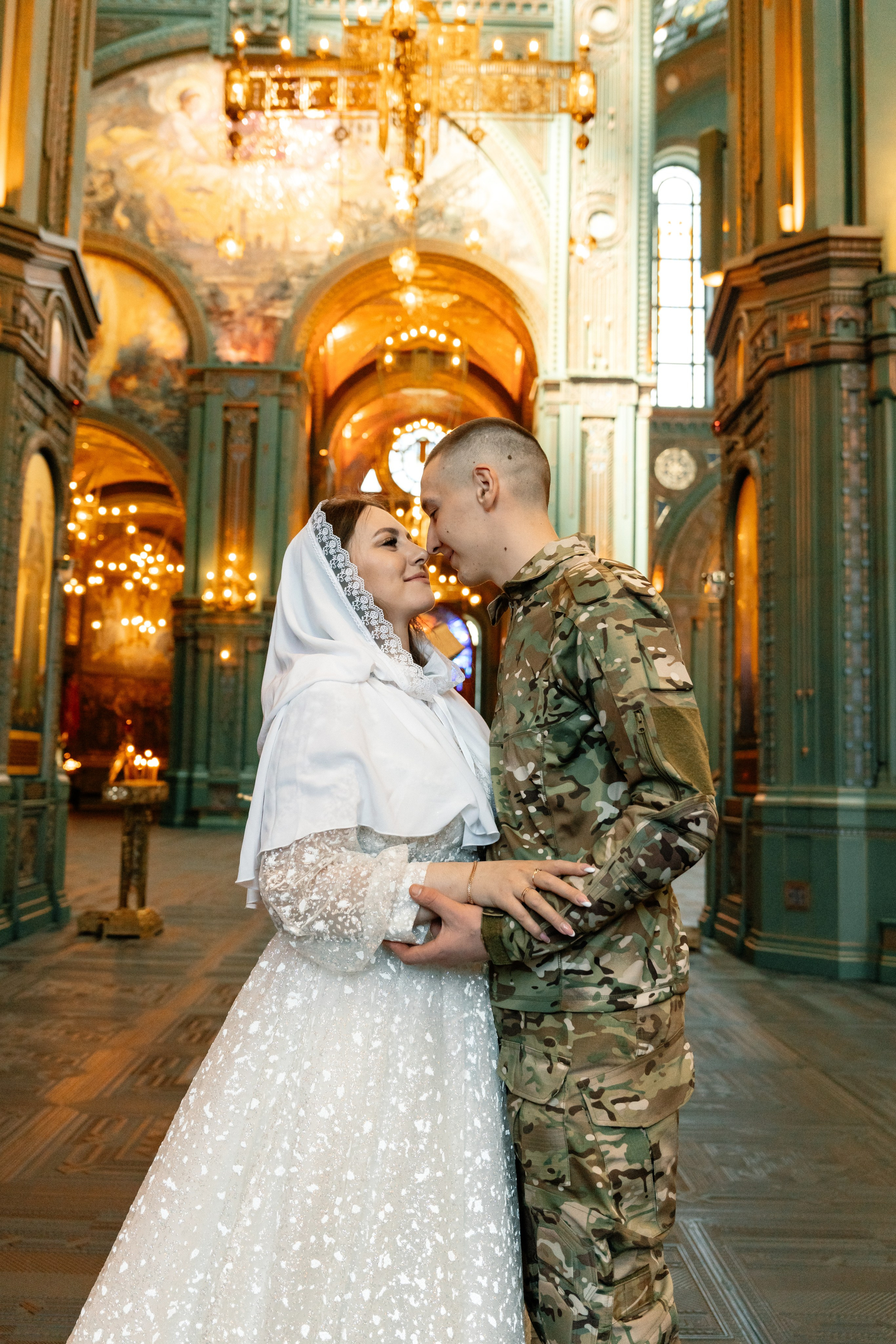 Венчание в Главном храме вооруженных сил (Патриот). Семейный фотограф Одинцово Москва Наталия Черенкова