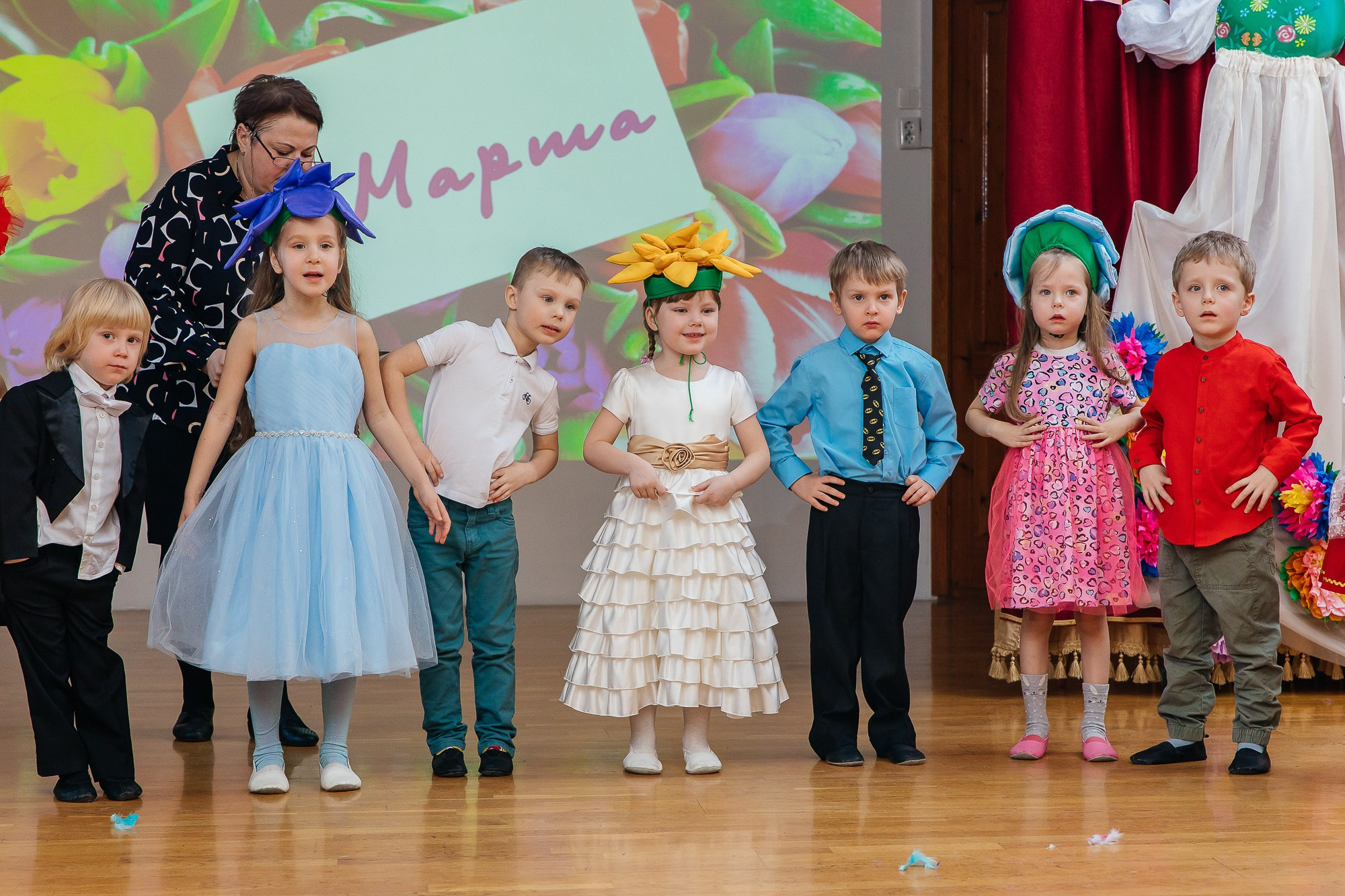 Детский сад № 93 — Утренник (07.03.2024). Свадебный и семейный фотограф Крамар Наталья
