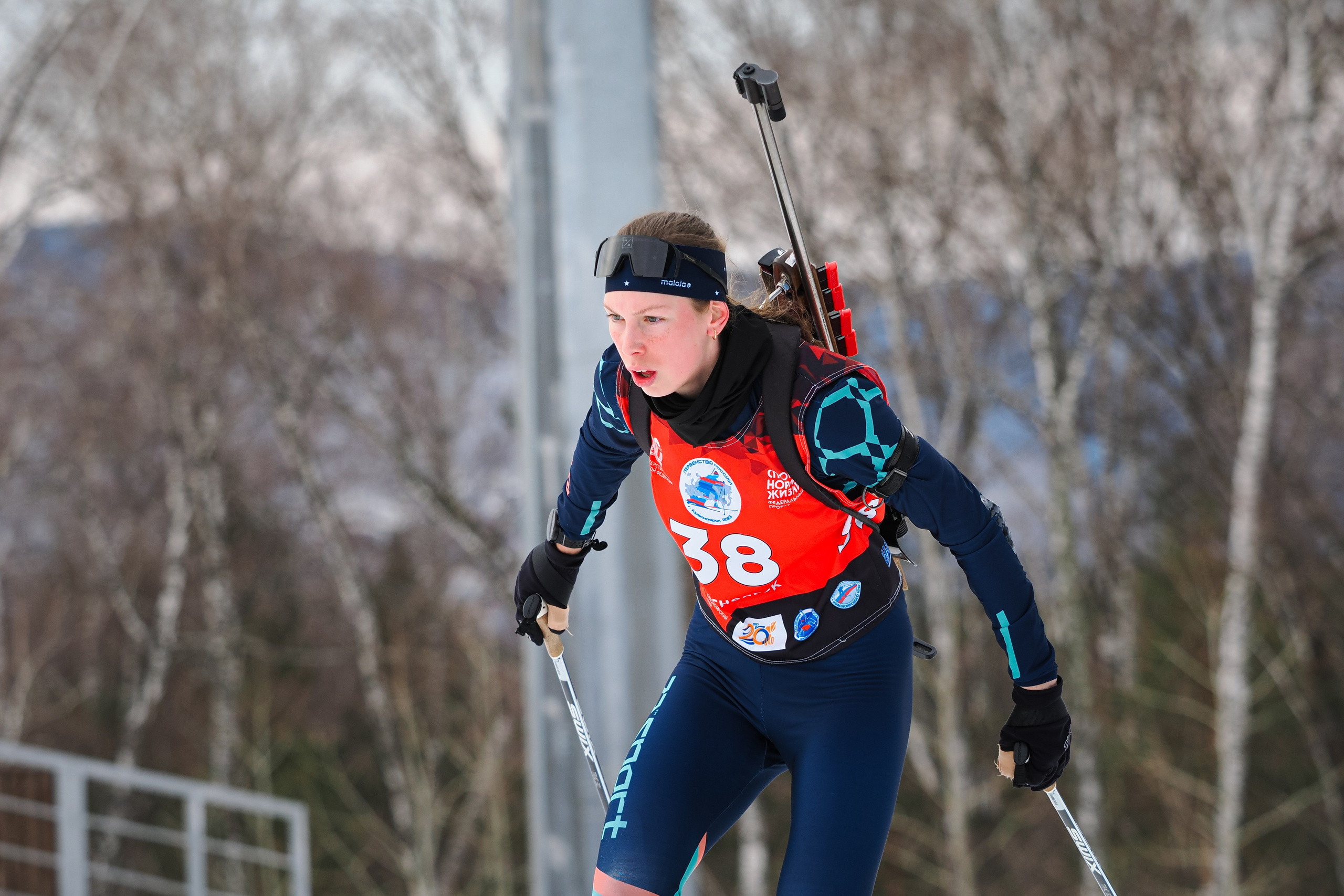 Биатлон / Первенство России. Репортажный фотограф Алексей Козьмин