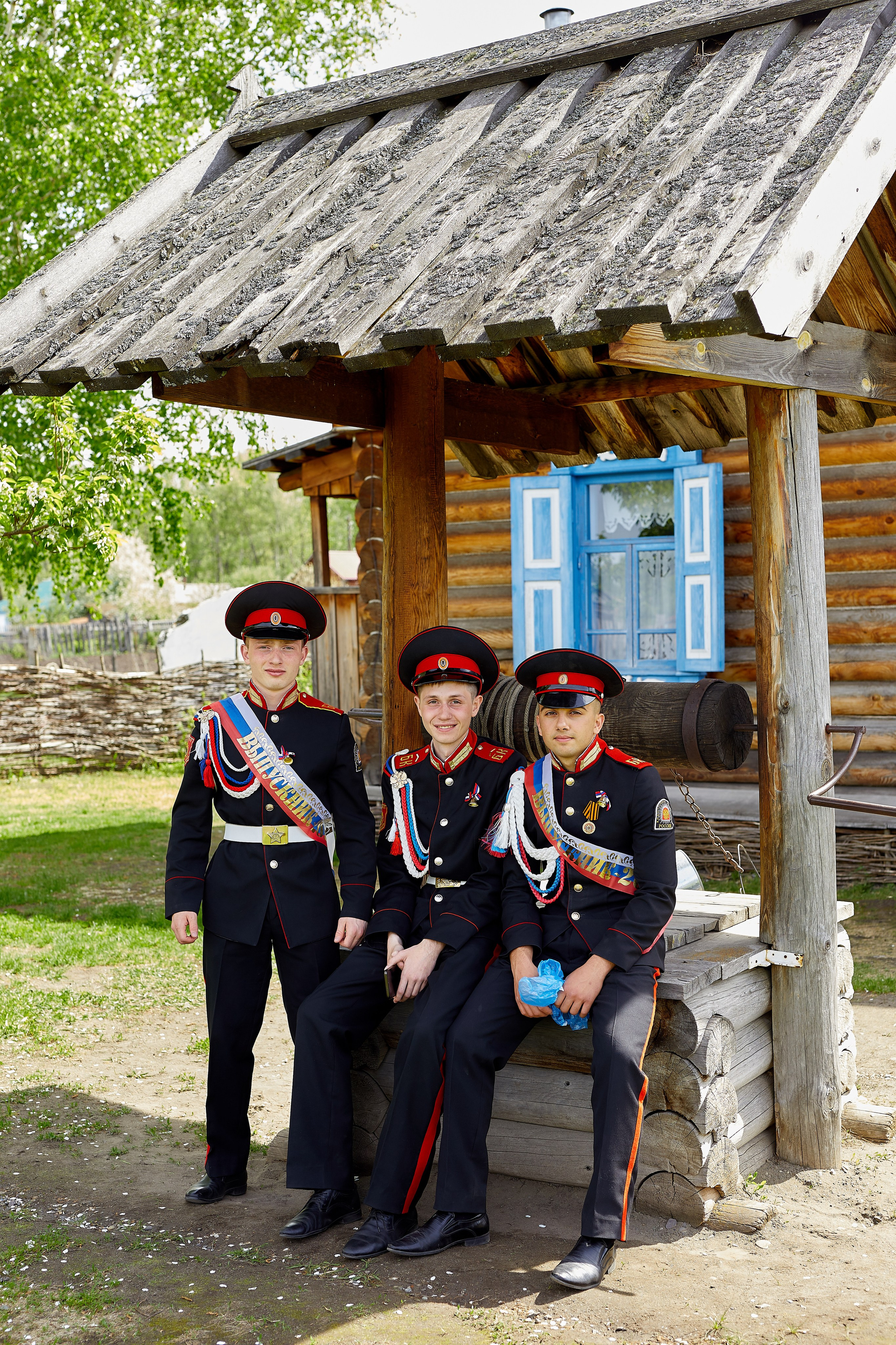 Кадеты последний звонок. Фотограф Вячеслав Фарунин