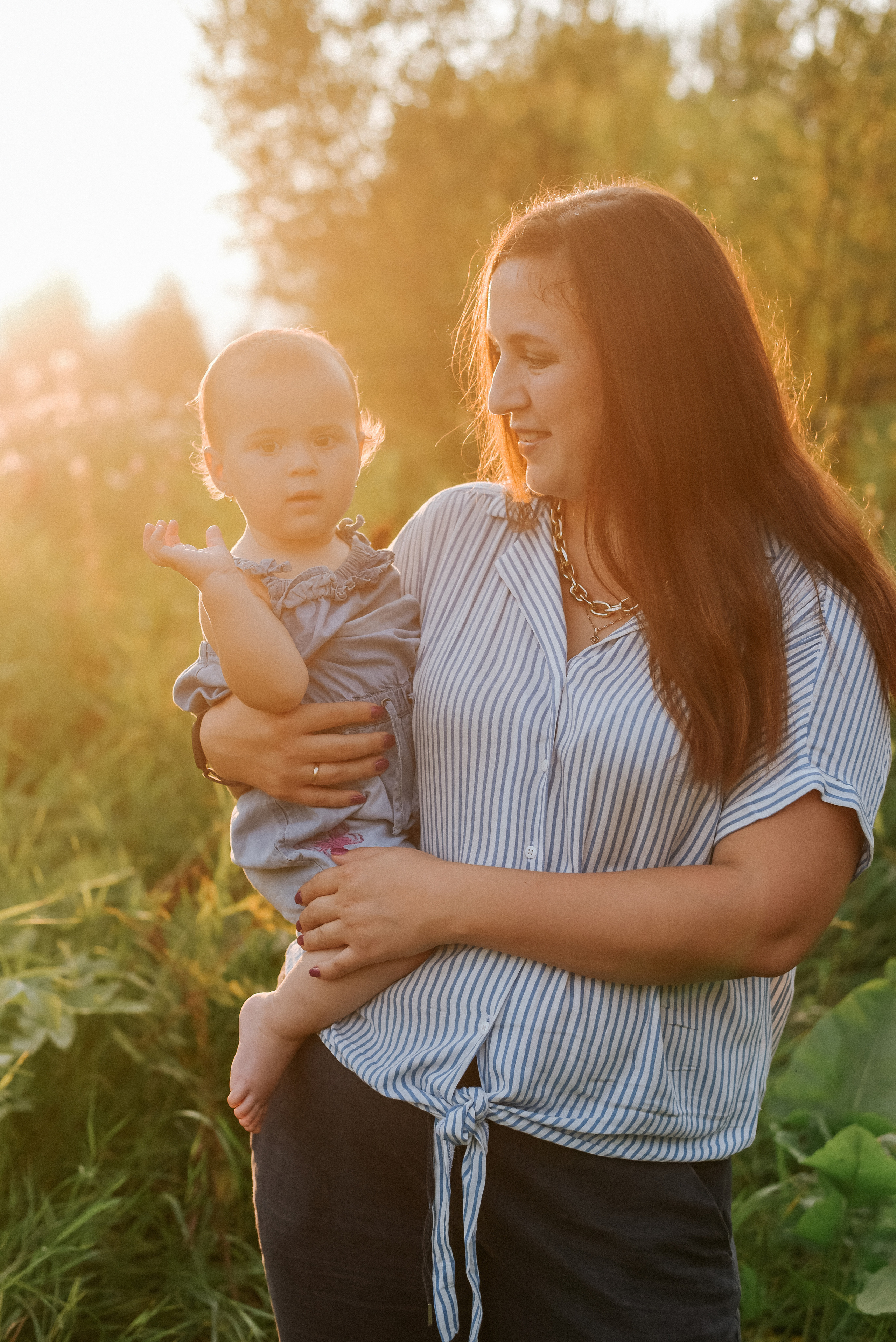 Карамельный закат. Детский и семейный фотограф в Новосибирске Саша Дорошенко