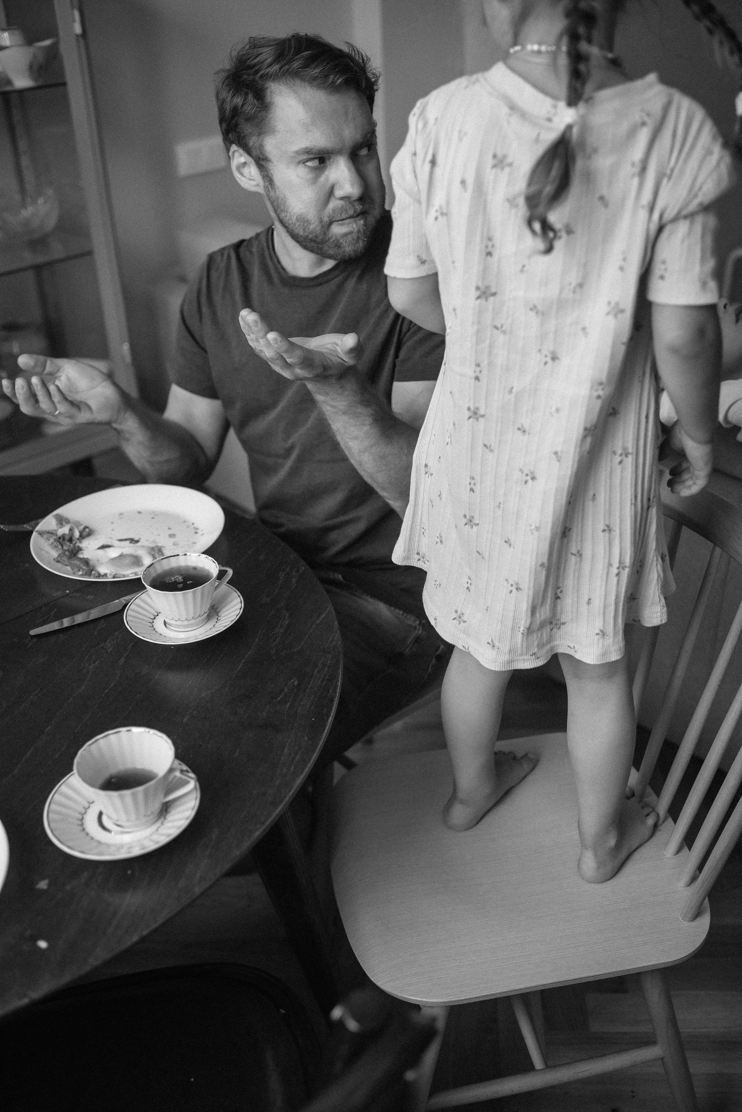 Завтрак аристократов. Детский и семейный фотограф в Новосибирске Саша Дорошенко