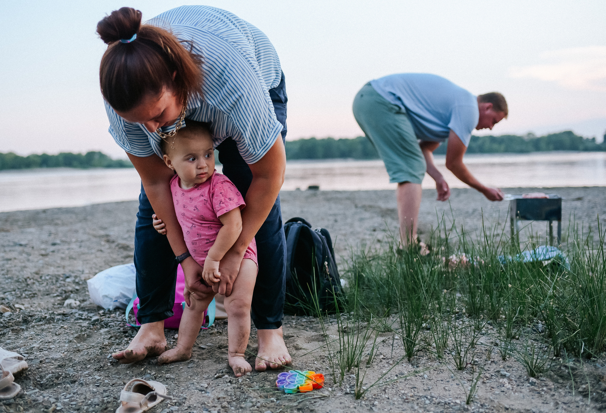 Карамельный закат. Детский и семейный фотограф в Новосибирске Саша Дорошенко