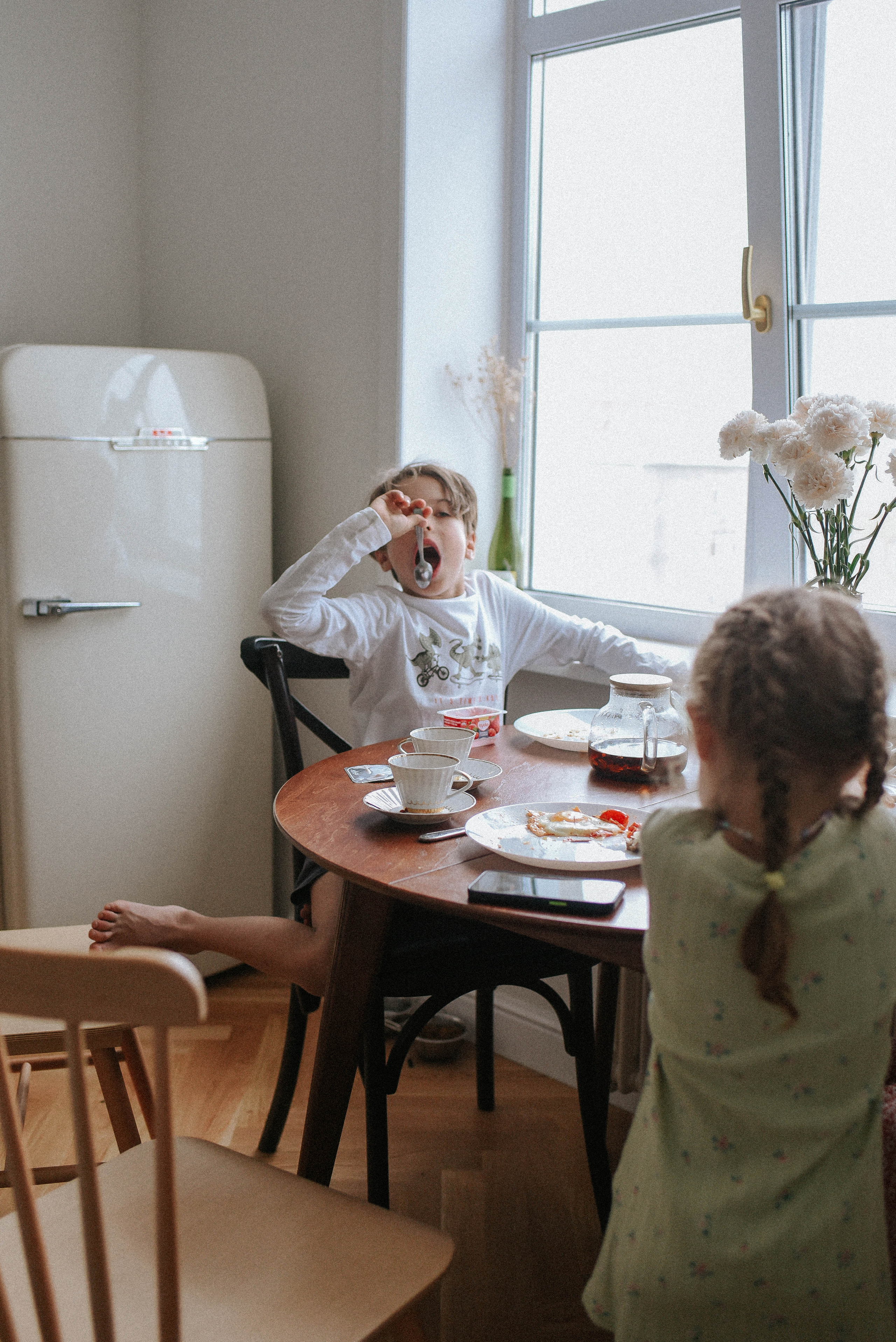 Завтрак аристократов. Детский и семейный фотограф в Новосибирске Саша Дорошенко