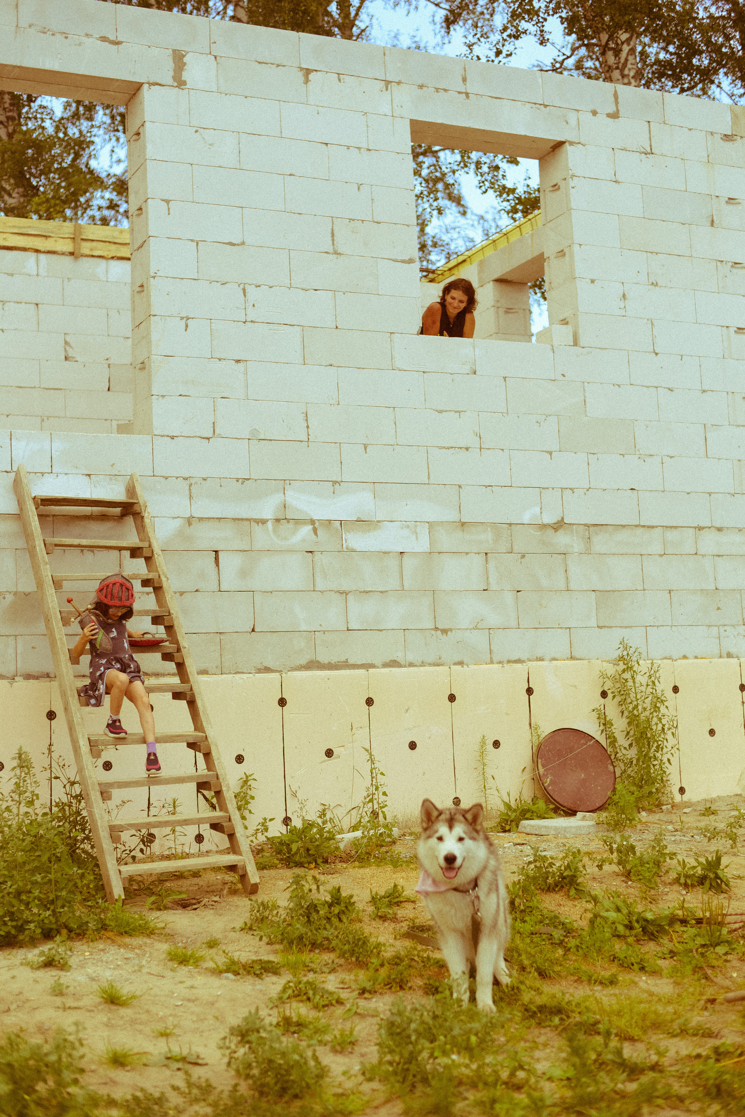 Алина и её рыцари. Детский и семейный фотограф в Новосибирске Саша Дорошенко