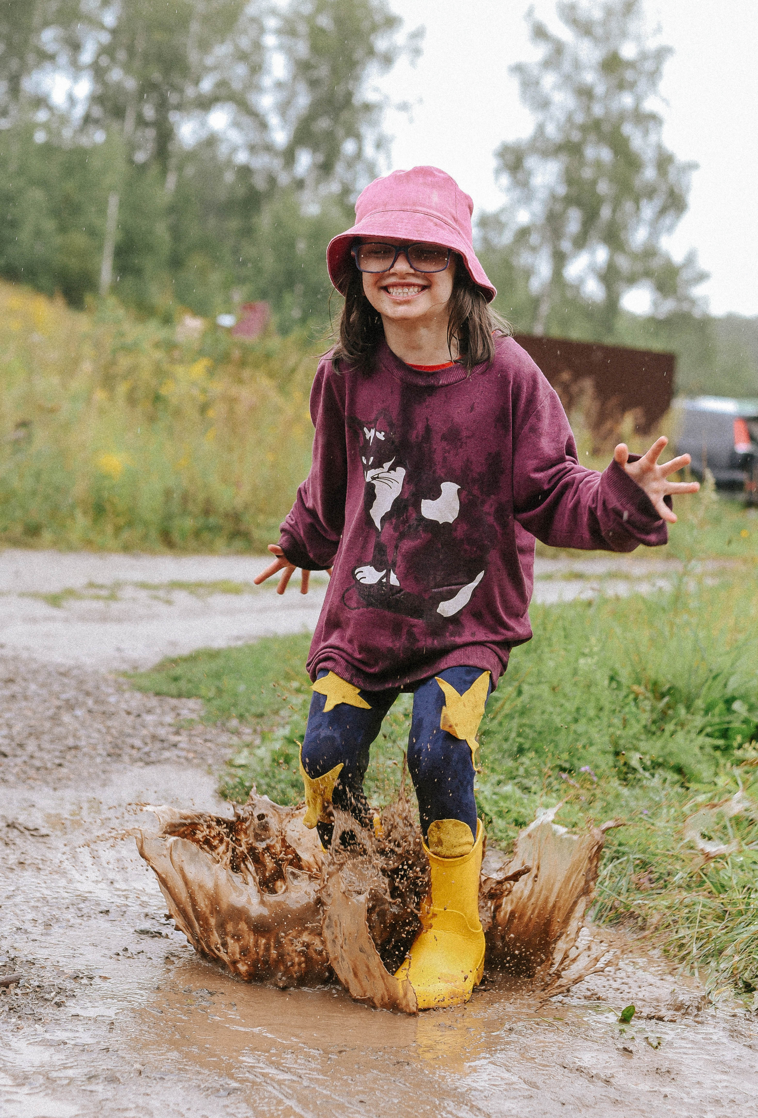 Малина, лужи и поход. Детский и семейный фотограф в Новосибирске Саша Дорошенко