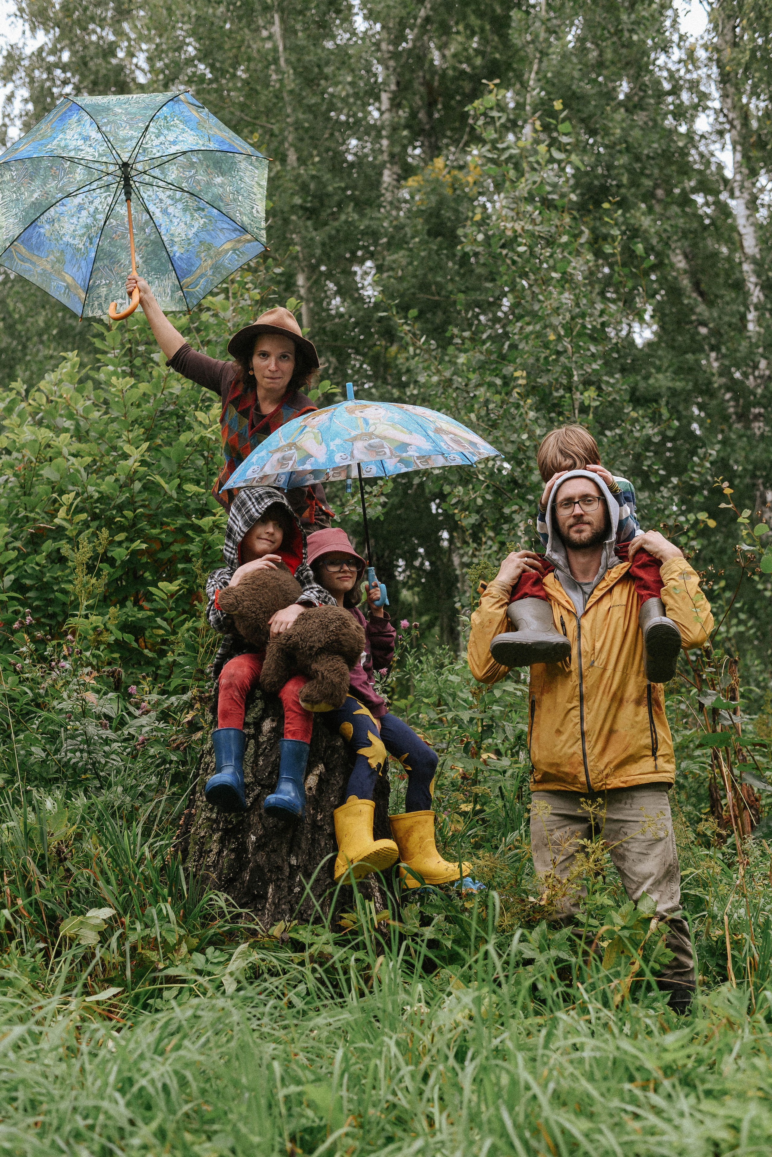 Малина, лужи и поход. Детский и семейный фотограф в Новосибирске Саша Дорошенко