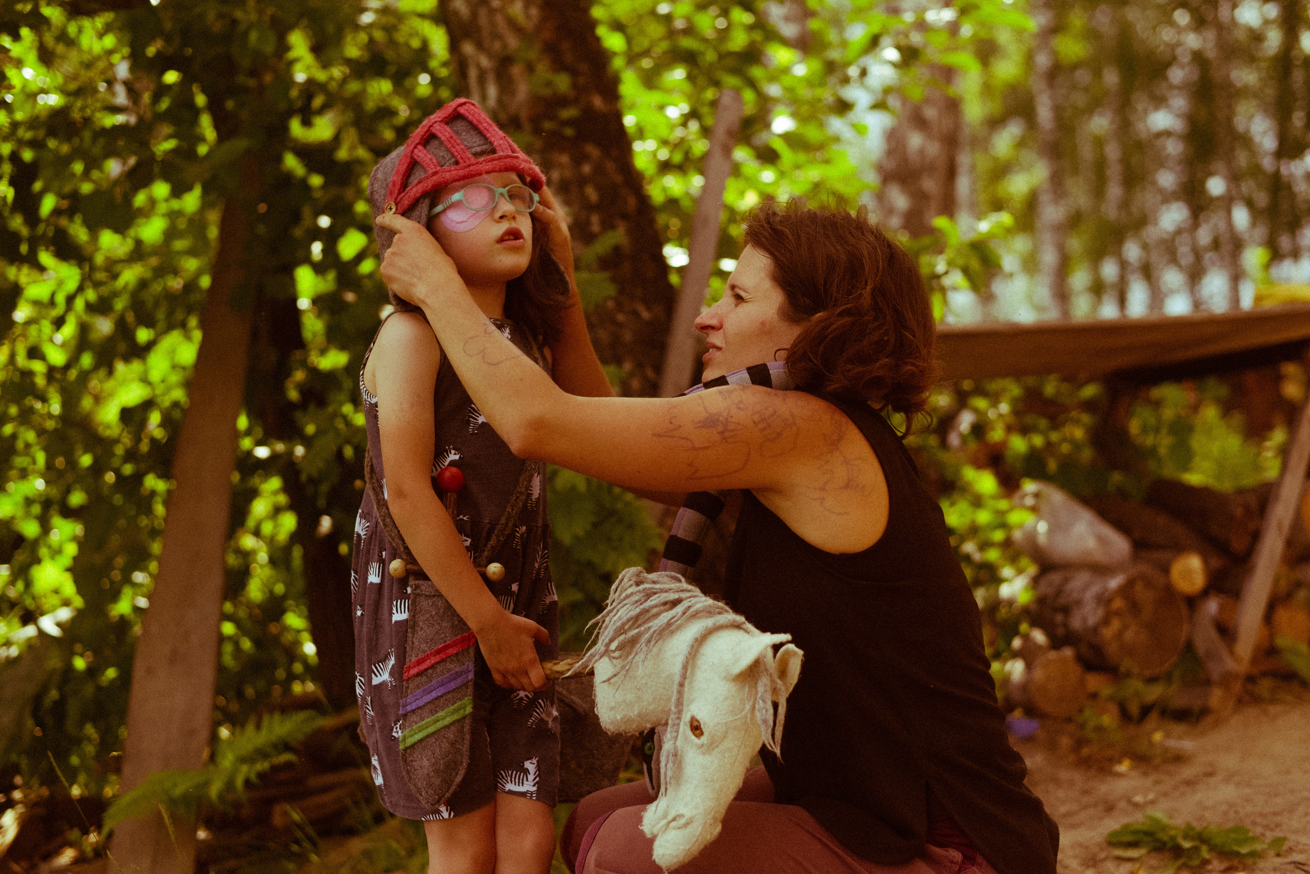 Алина и её рыцари. Детский и семейный фотограф в Новосибирске Саша Дорошенко