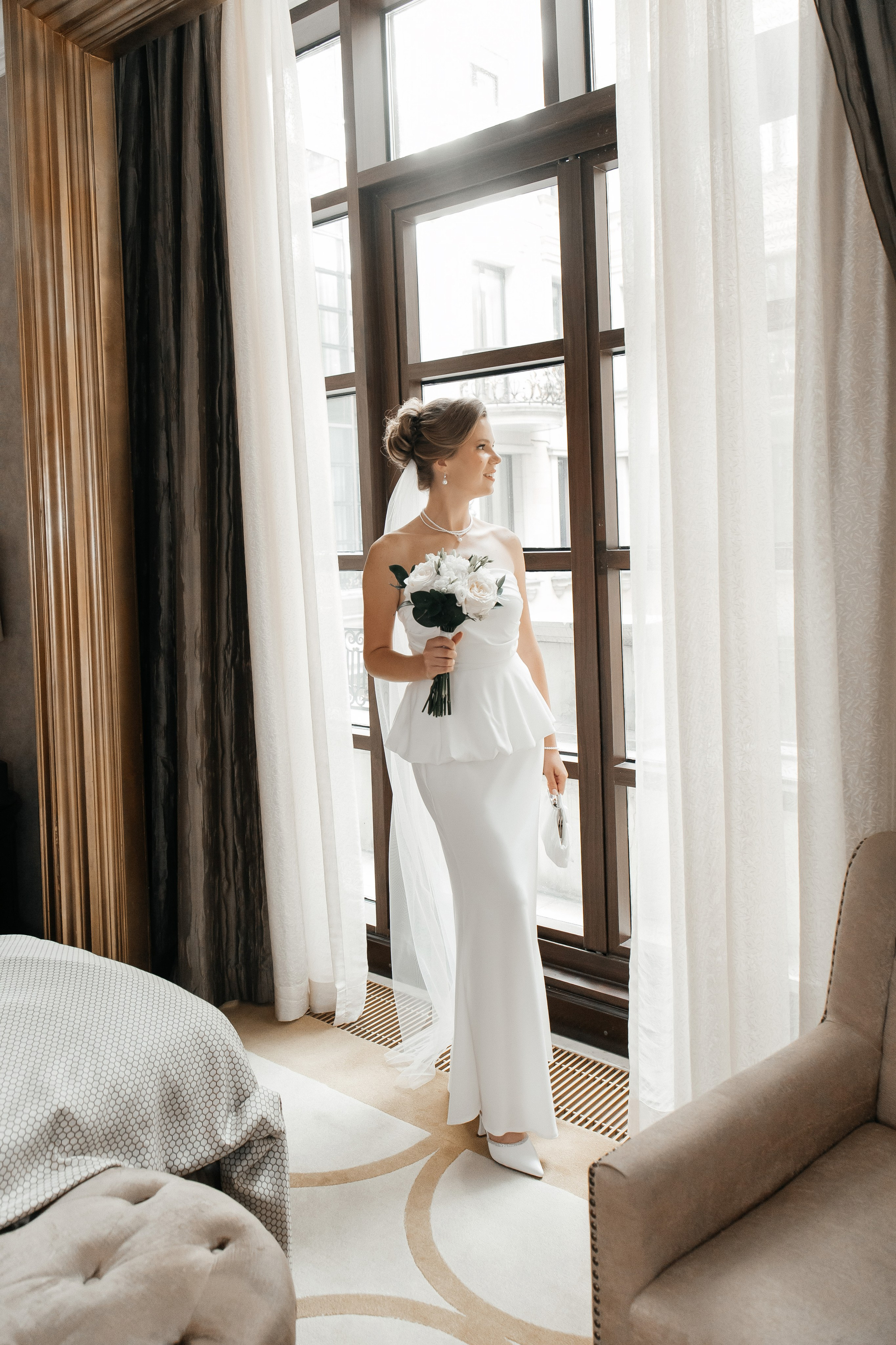 Отель St.Regis. Сборы и фотосессия. Фотосессии в Москве