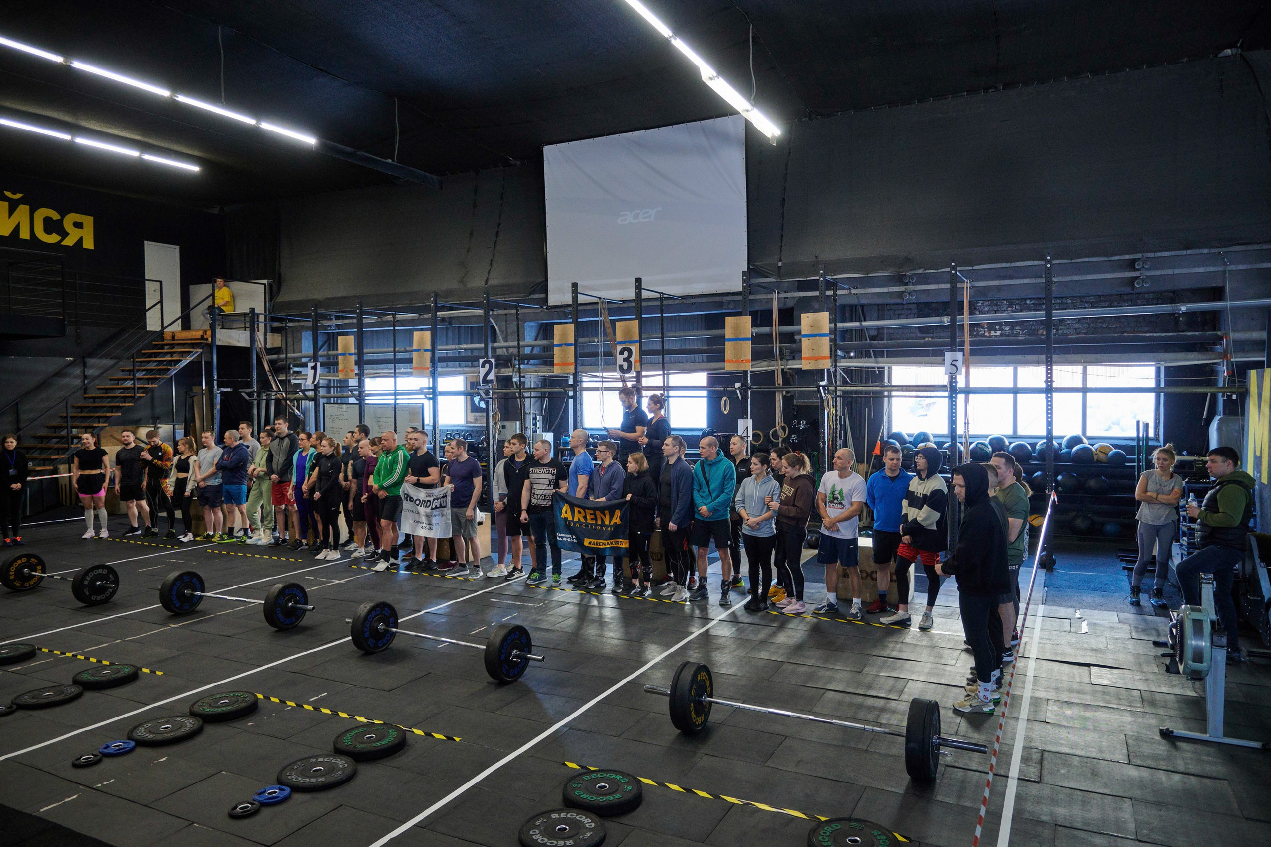 Соревнования кроссфит «Территория рекордов» 18.03.23