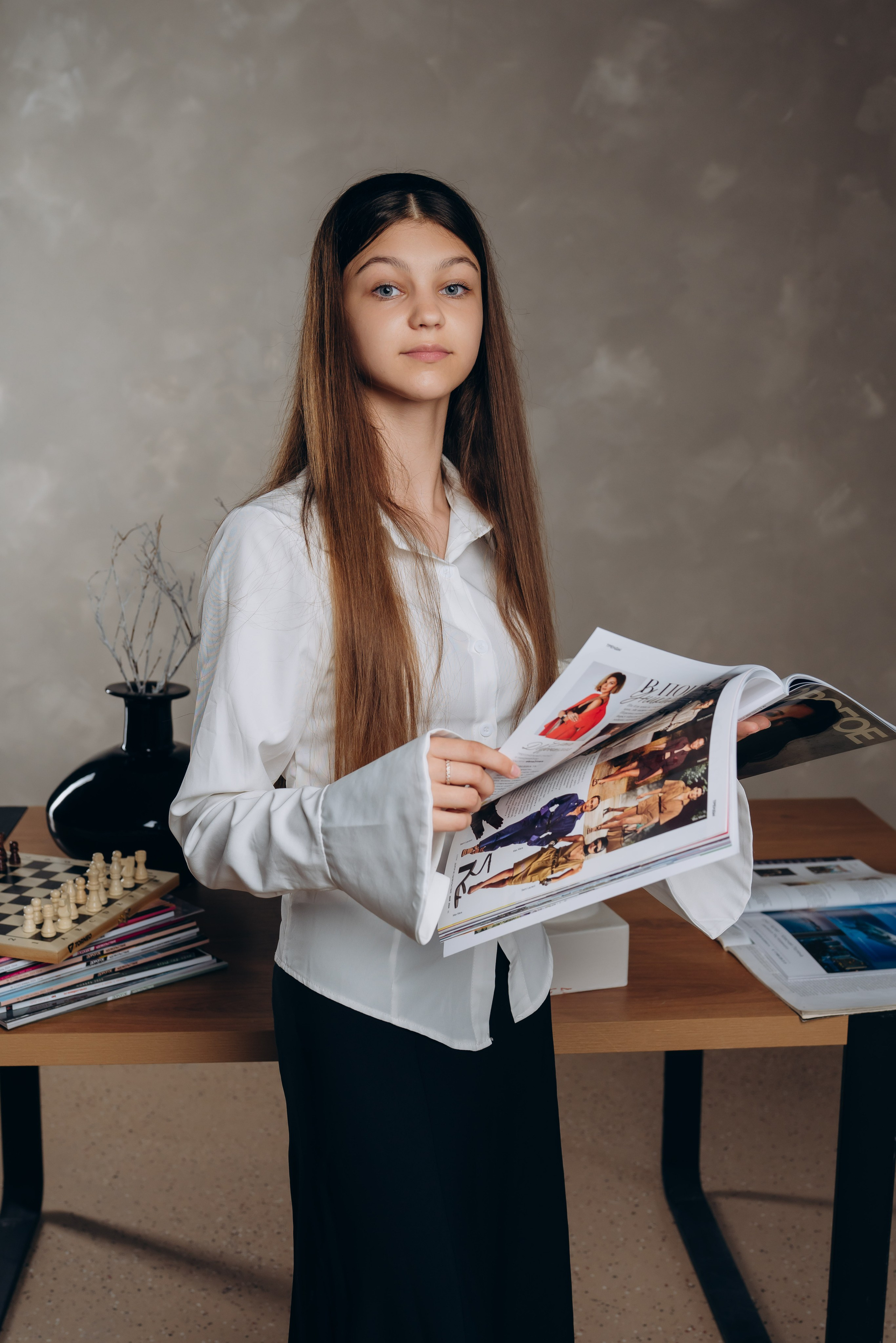 Рекламная съемка Woodbook. Efimova Model Agency