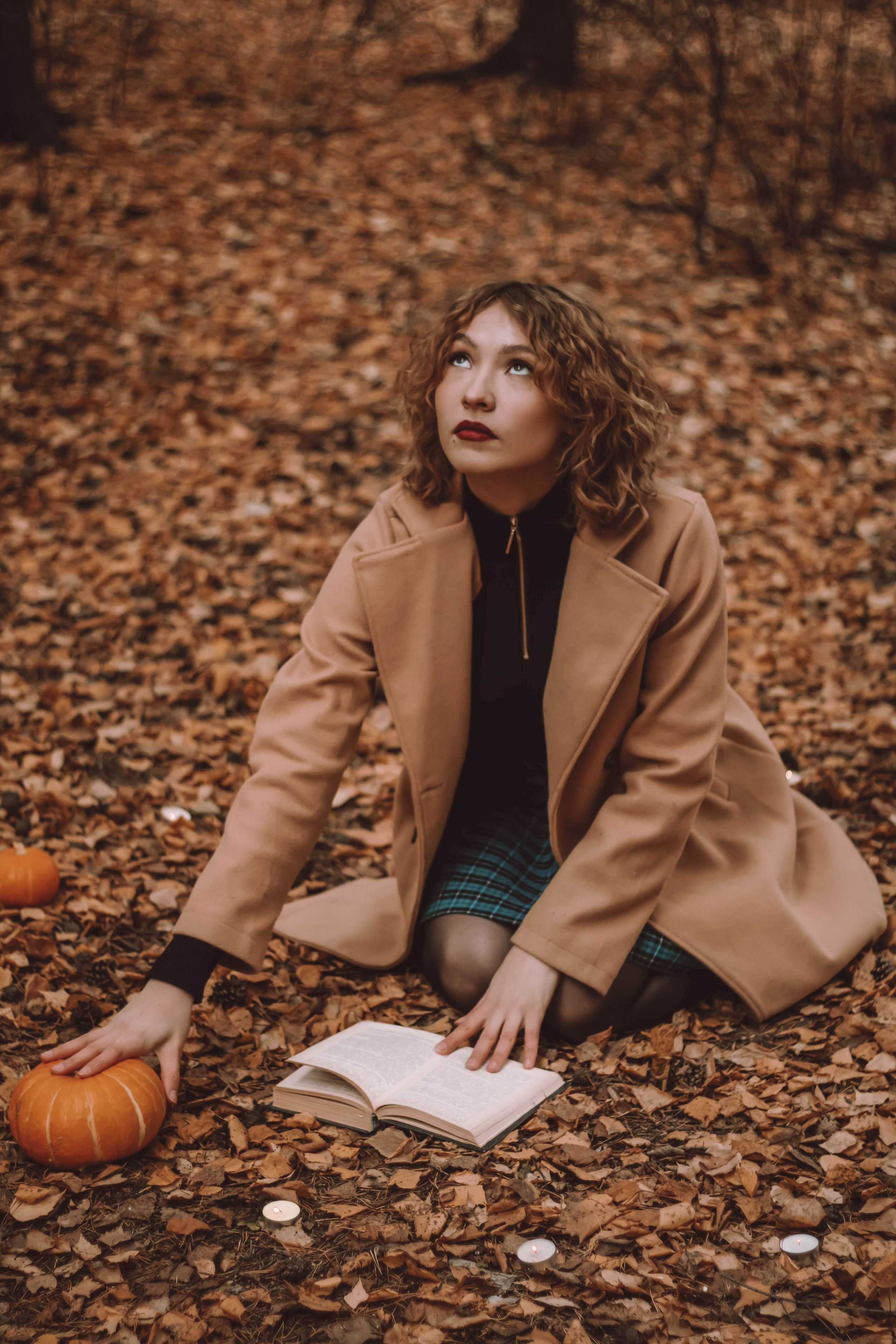 По мотивам сериала «Сабрина». Портретный фотограф в Екатеринбурге Дарья Жужгова