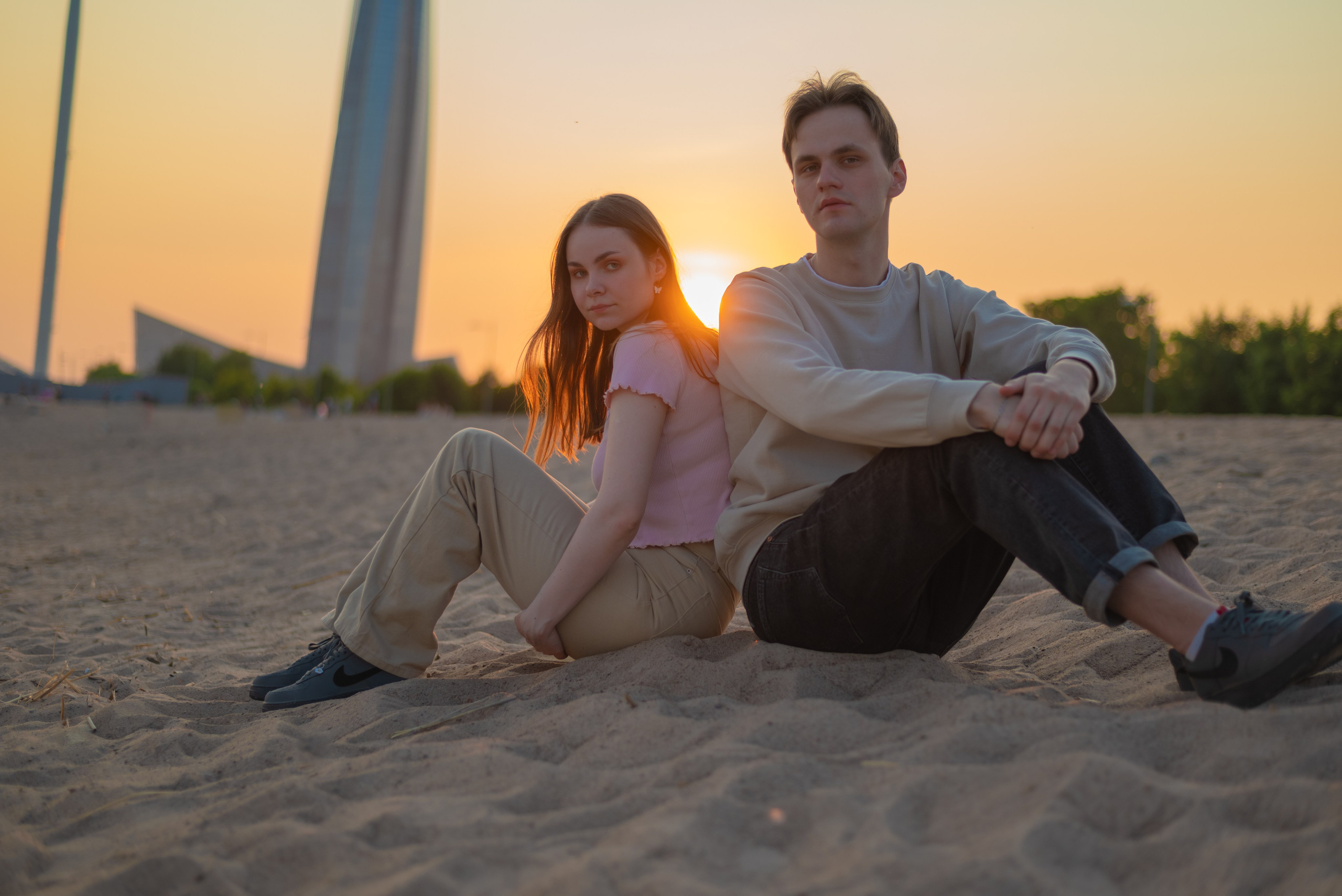 Солнце садится. Мария Гафарова|Фотограф Санкт-Петербург