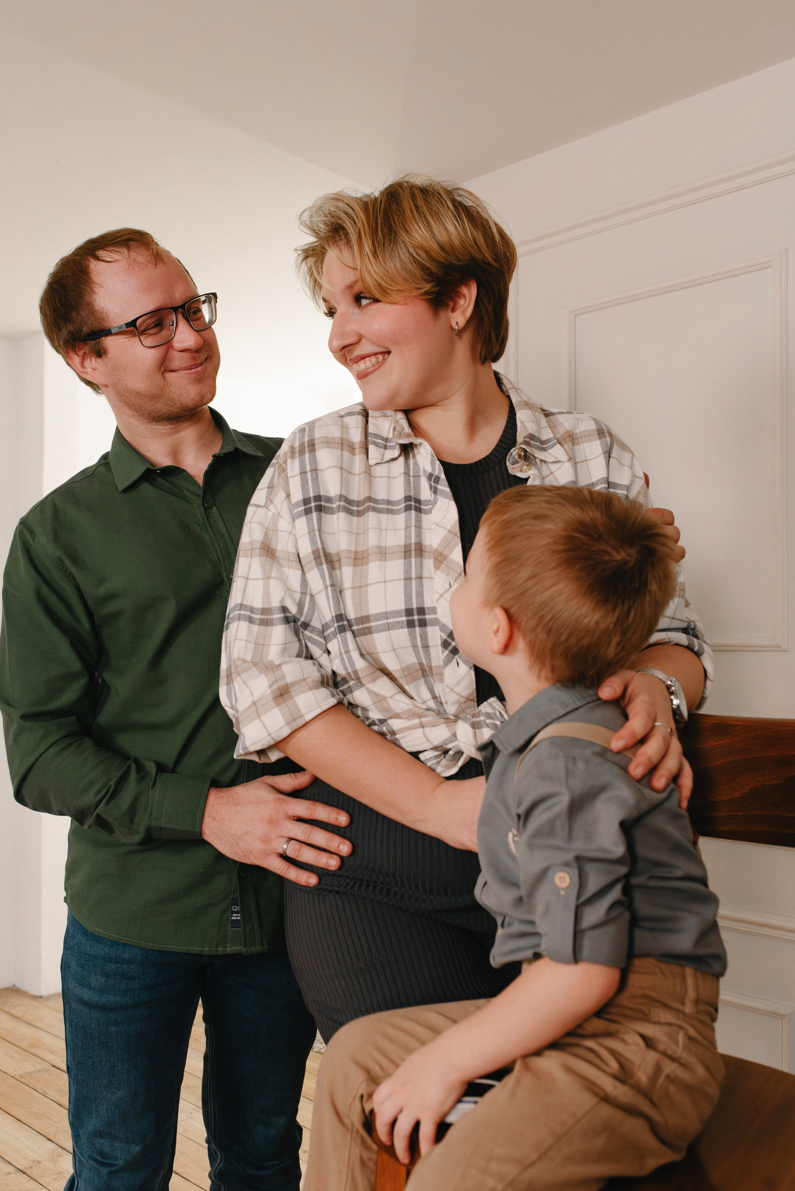 Большая семейная съемка к дню рождения Михаила. Фотограф в Новосибирске Анастасия Курто