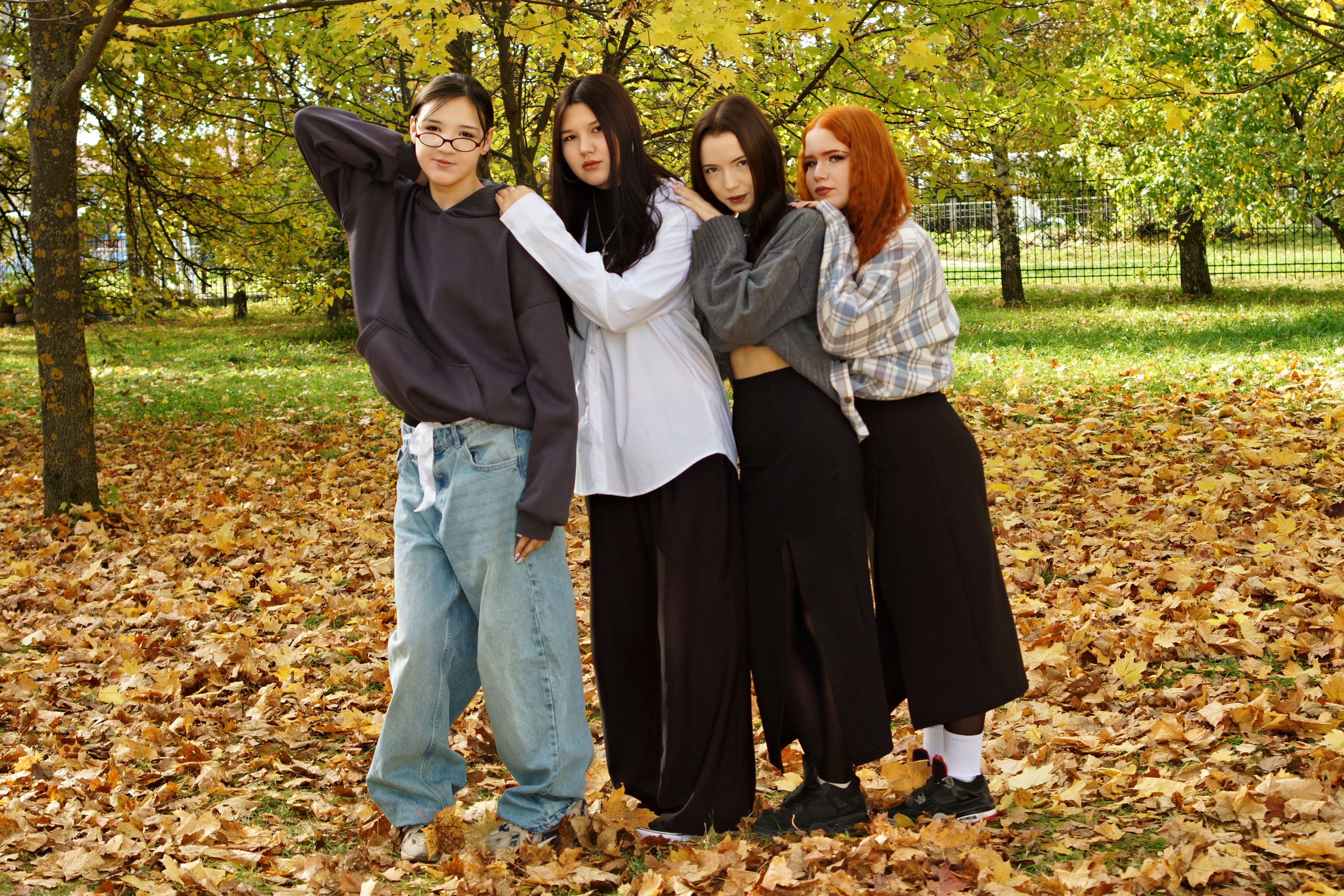 Осенняя фотосессия в школе г. Йошкар-Ола