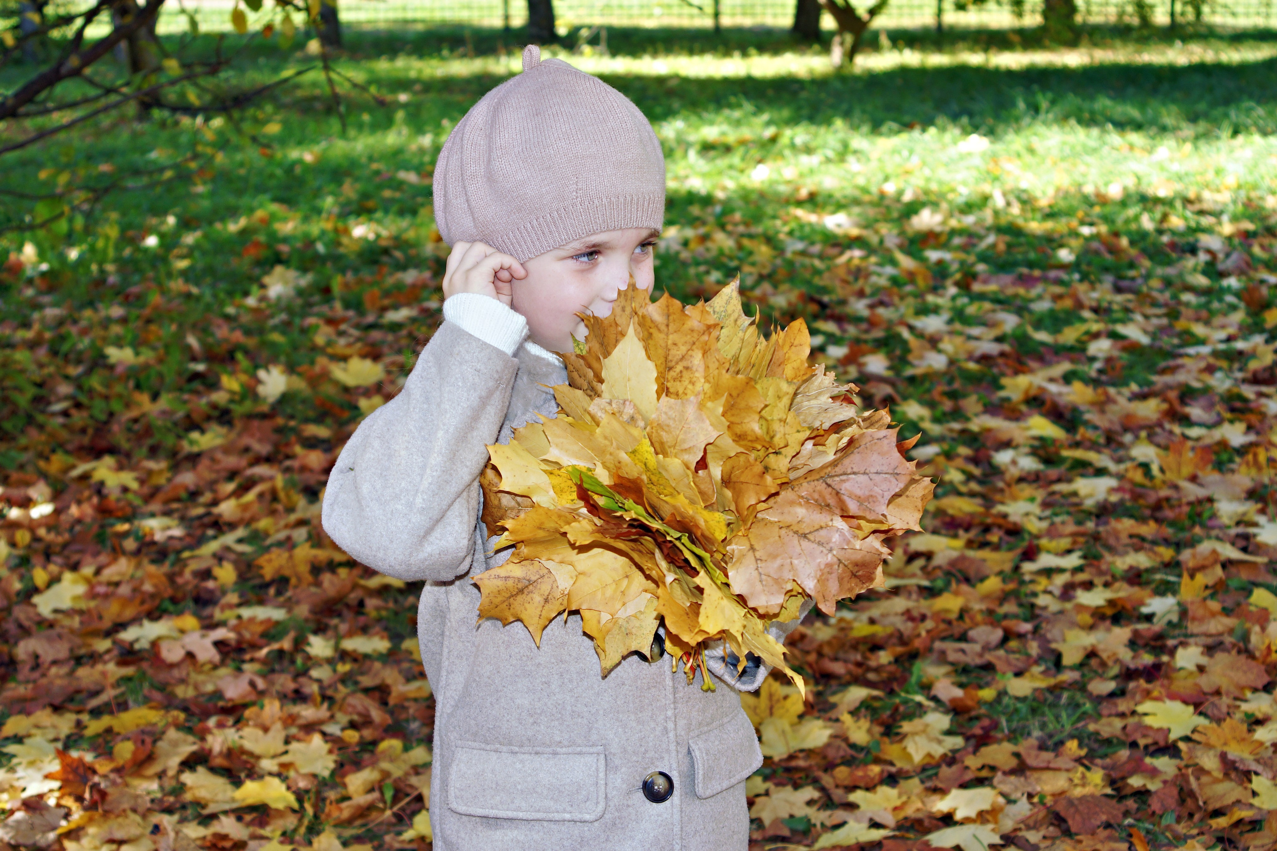 Осенняя фотосессия в детском саду г. Йошкар-Ола