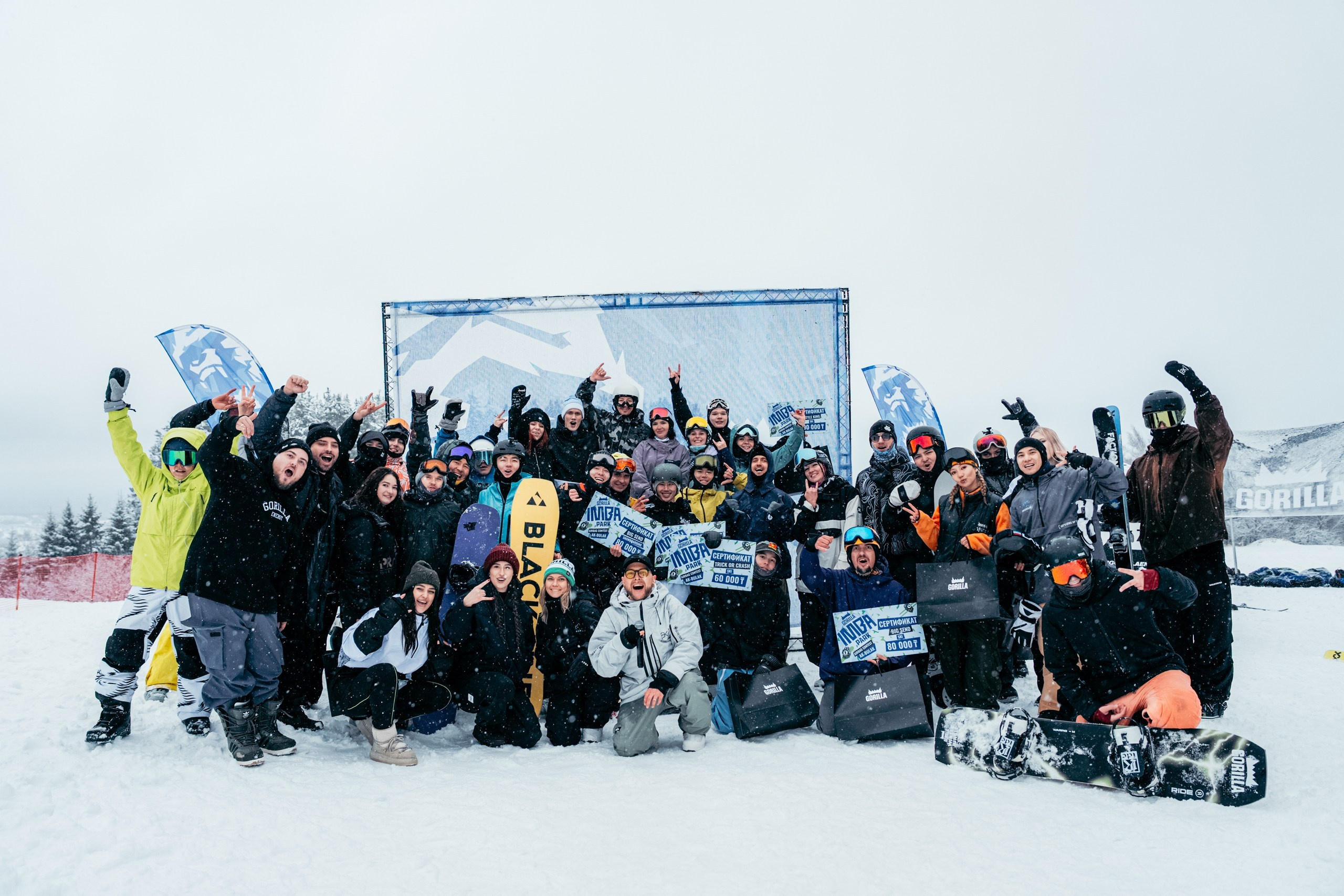 GORILLA IMBA AIR BAG AK-BULAK 21.02.2026. Gorillaenergymedia