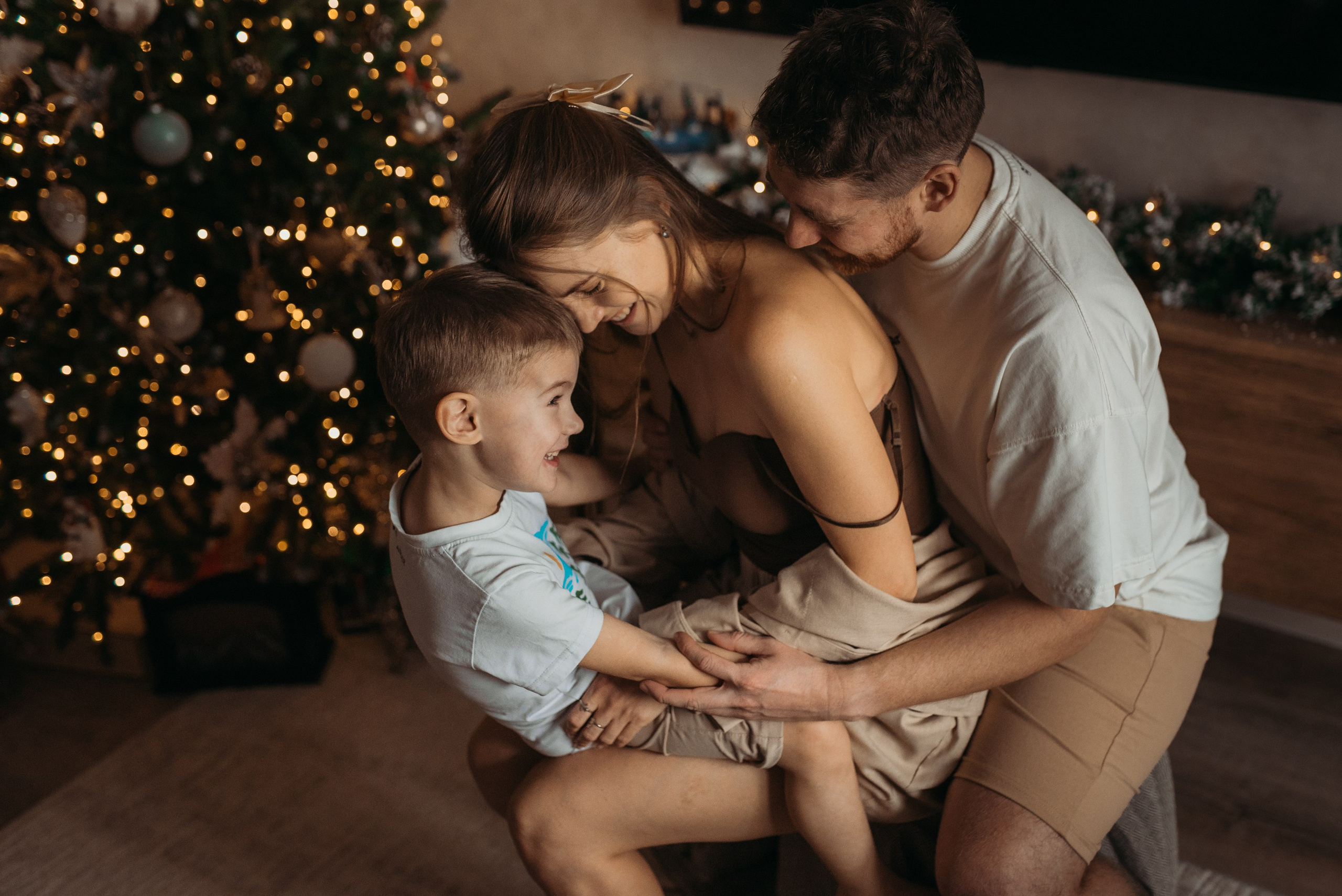 Ира, Леша и Тёма. Семейный и детский фотограф в Новосибирске и Краснообске — Анна Ким