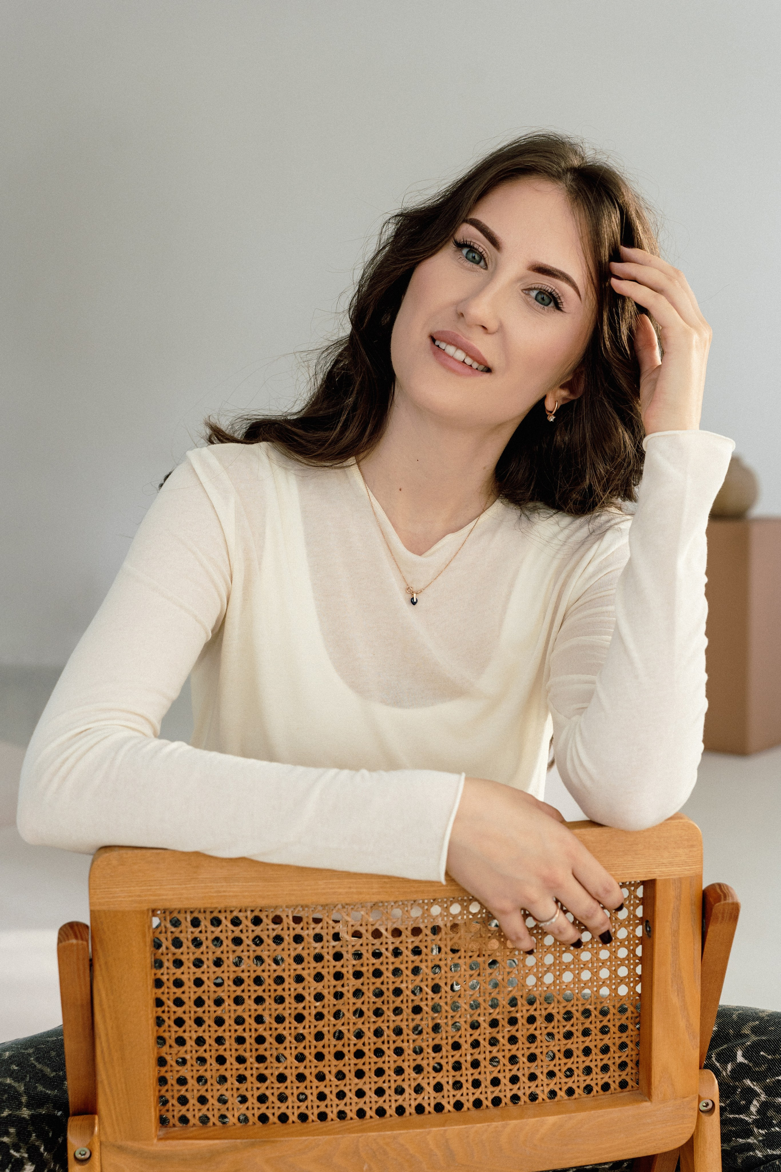 Настя (студийная фотосессия в сентябре). Ваш семейный фотограф в Минске — Вика Трегубова