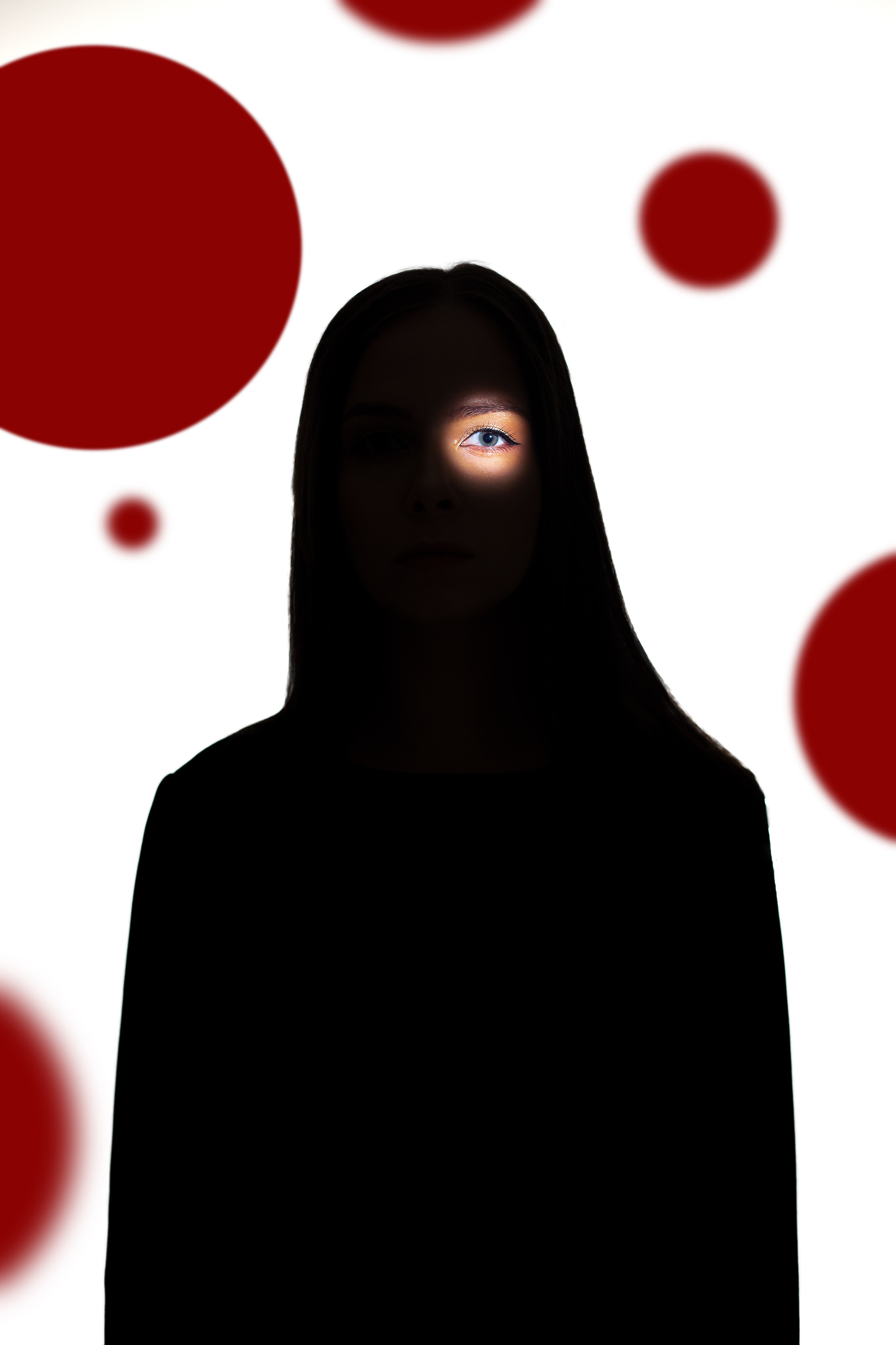 идеи для фотосессии для девушки в студии