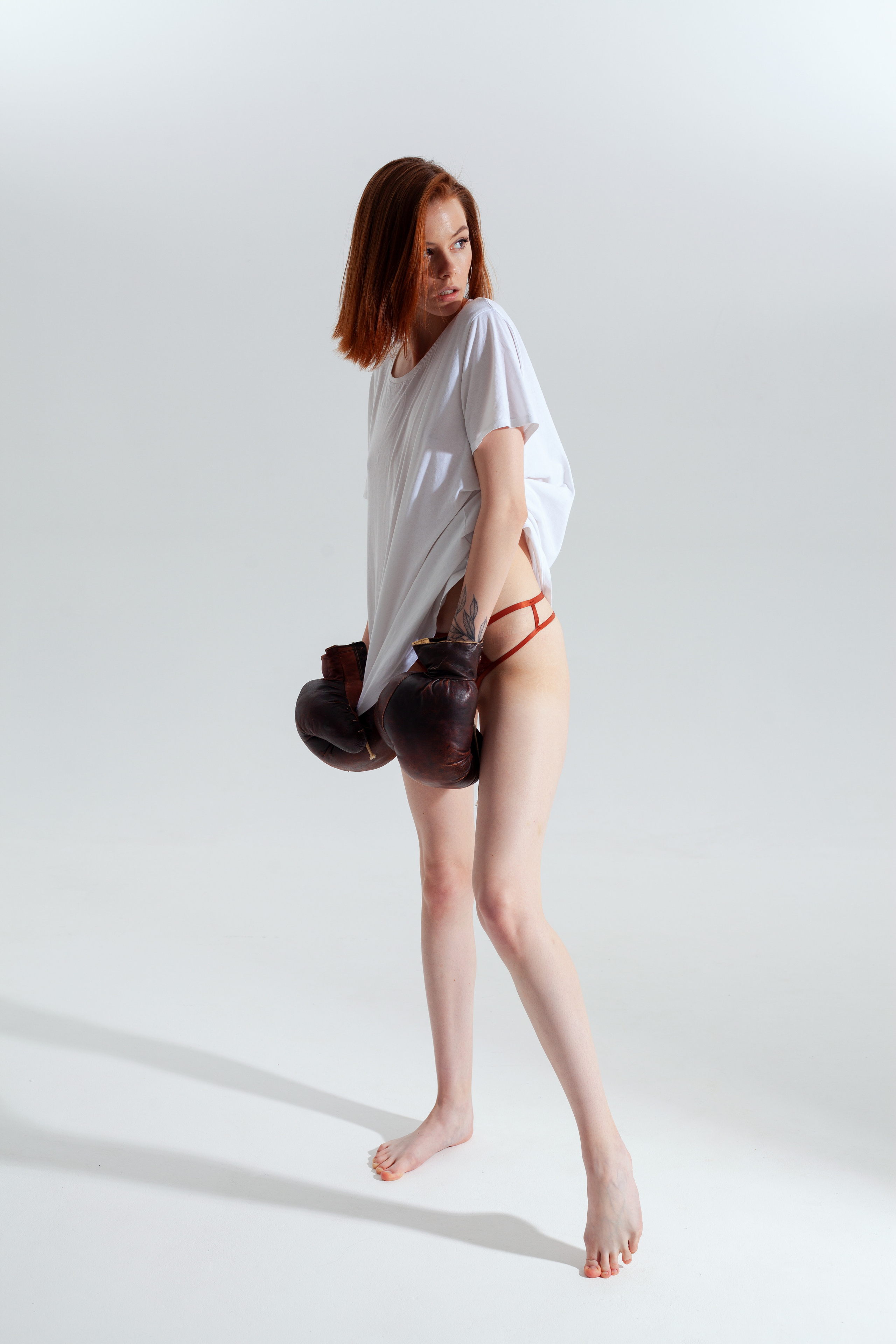 фотосессия для девушки в студии