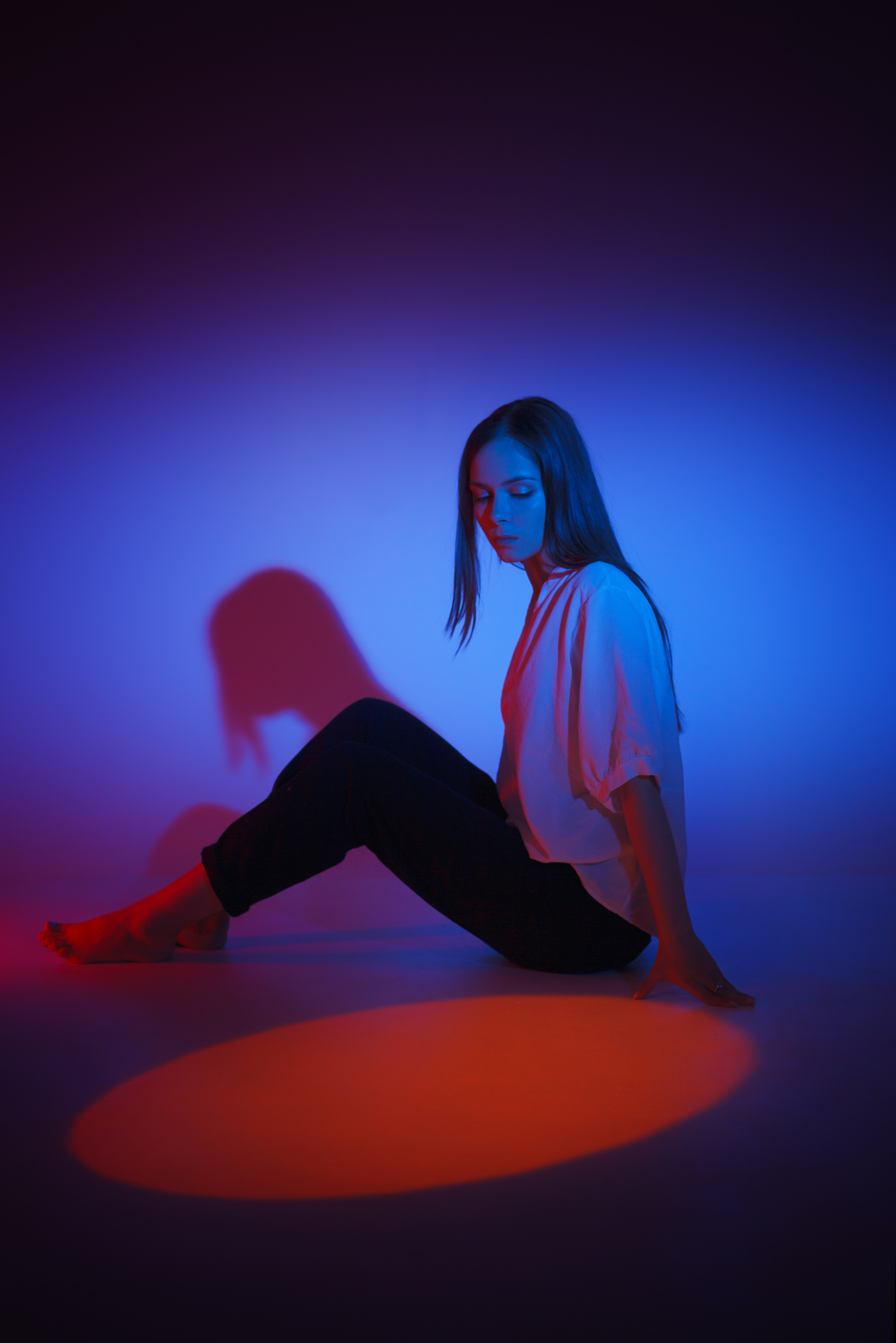 фотосессия для девушки в студии