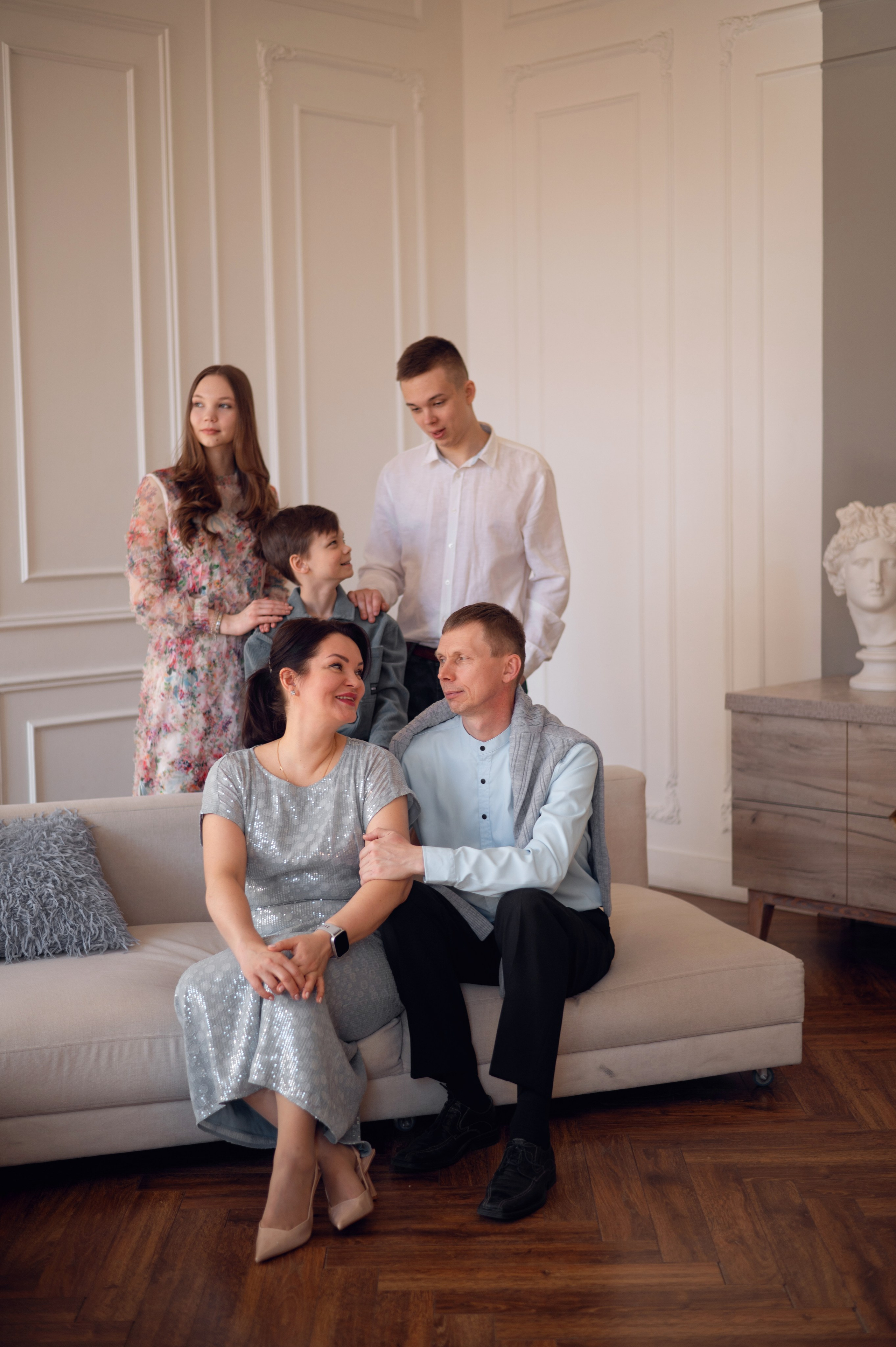 Семья Татьяны. Женский фотограф Санкт-Петербург Александра Колий