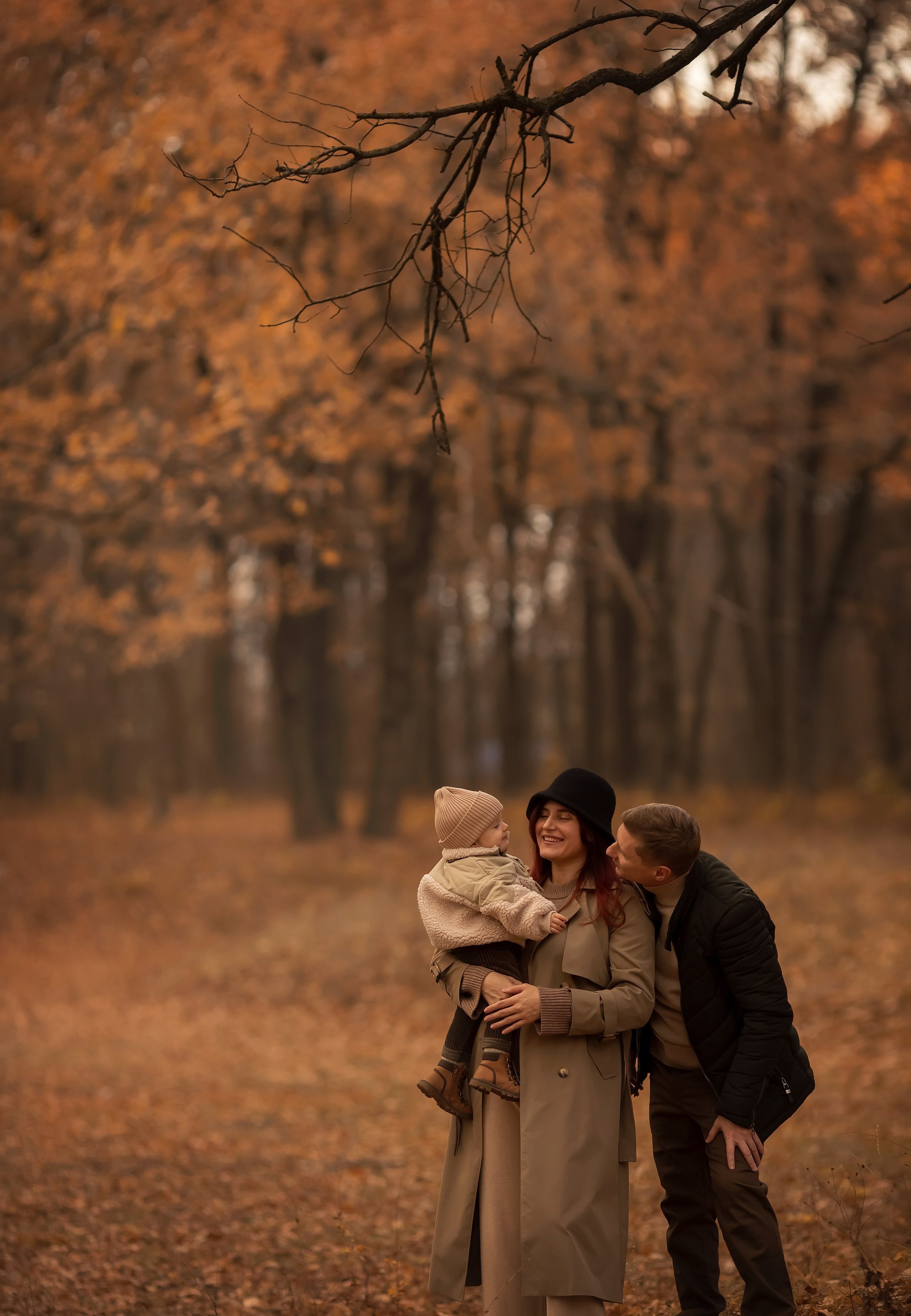 Осень в лесу. Семейный и детский фотограф в Саратове Полина Коткина