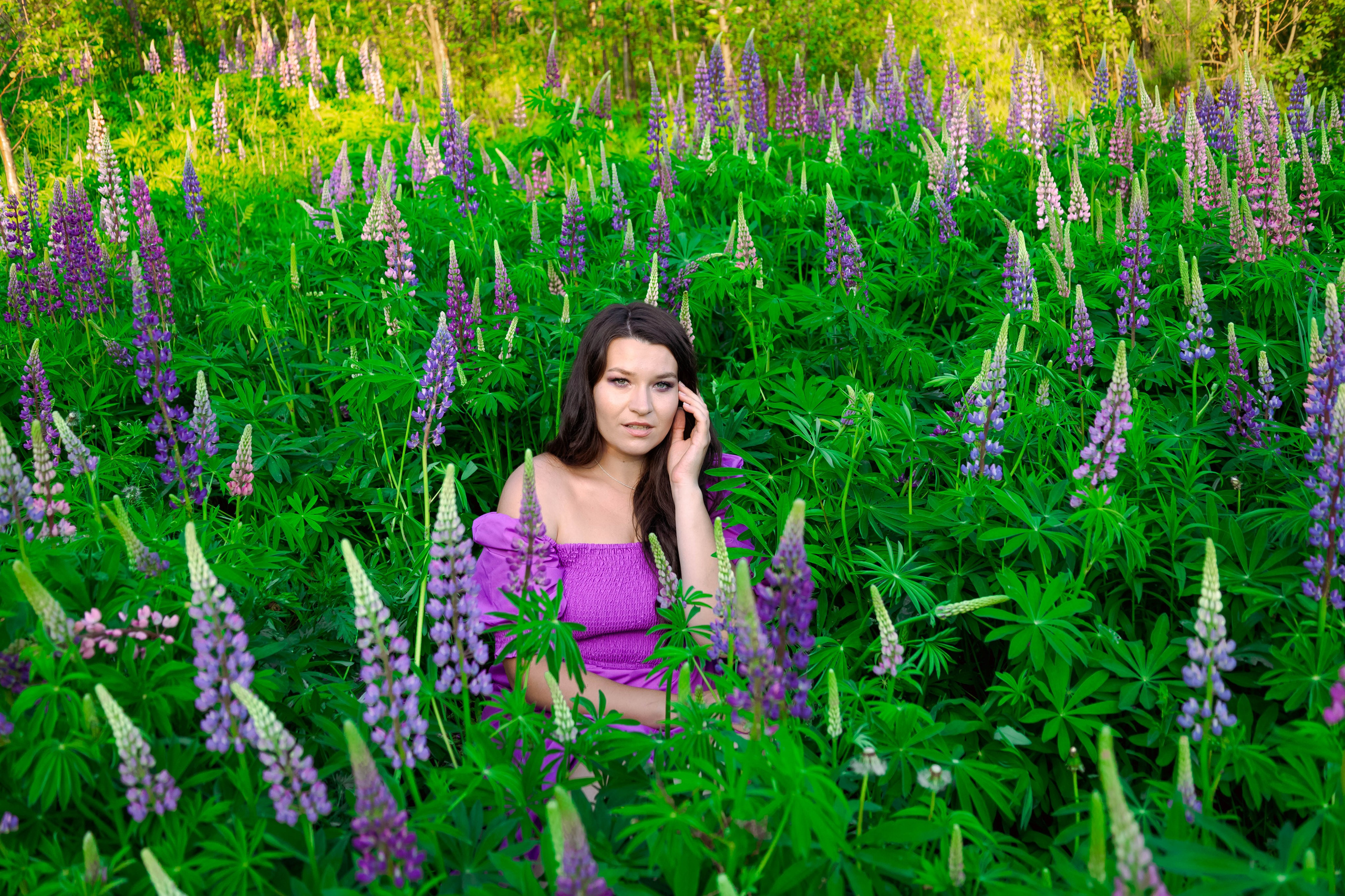 Алёна. Lupin Quarry. Портретный фотограф Панферова Регина г. Санкт-Петербург, г. Казань