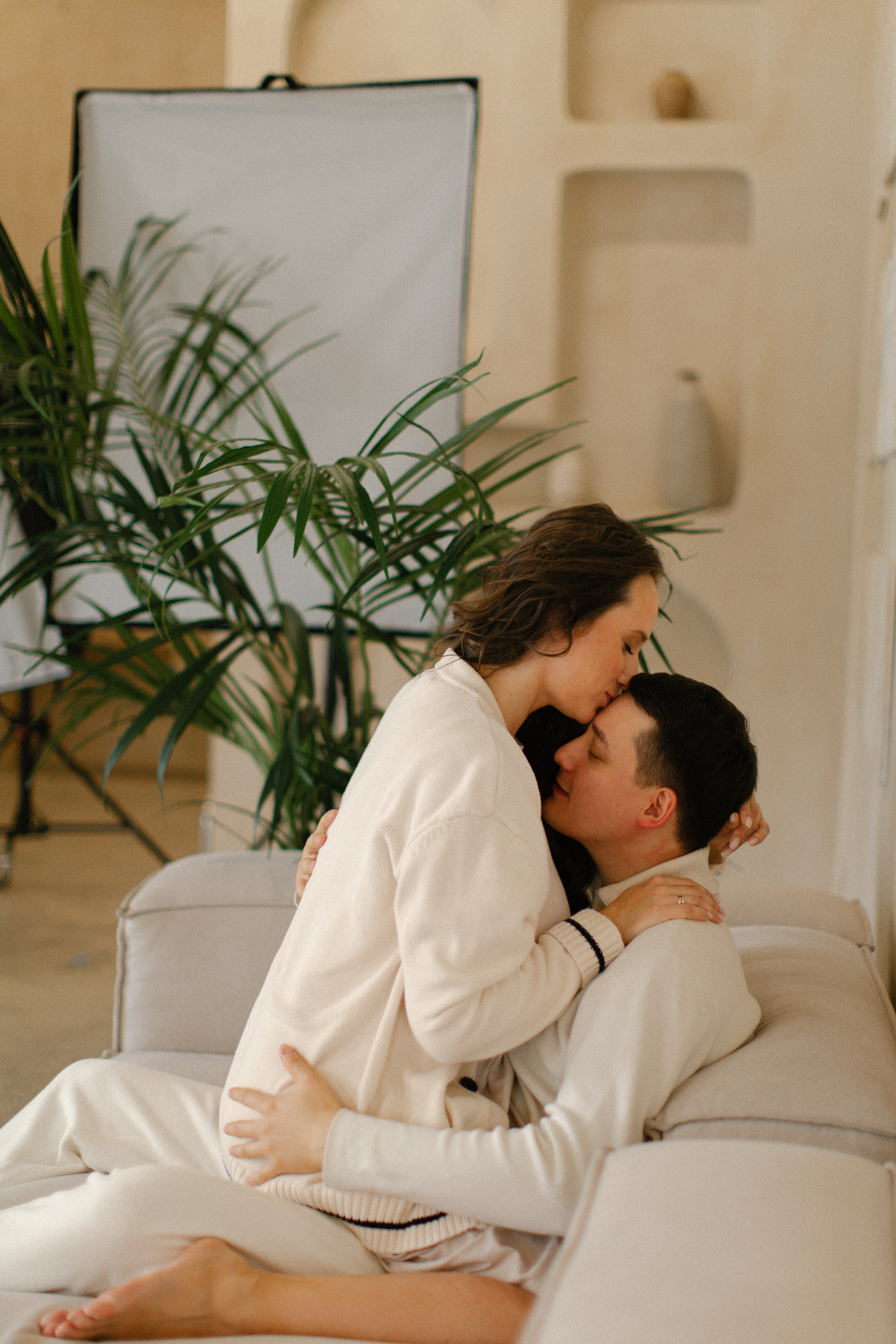 беременная с будущим папой