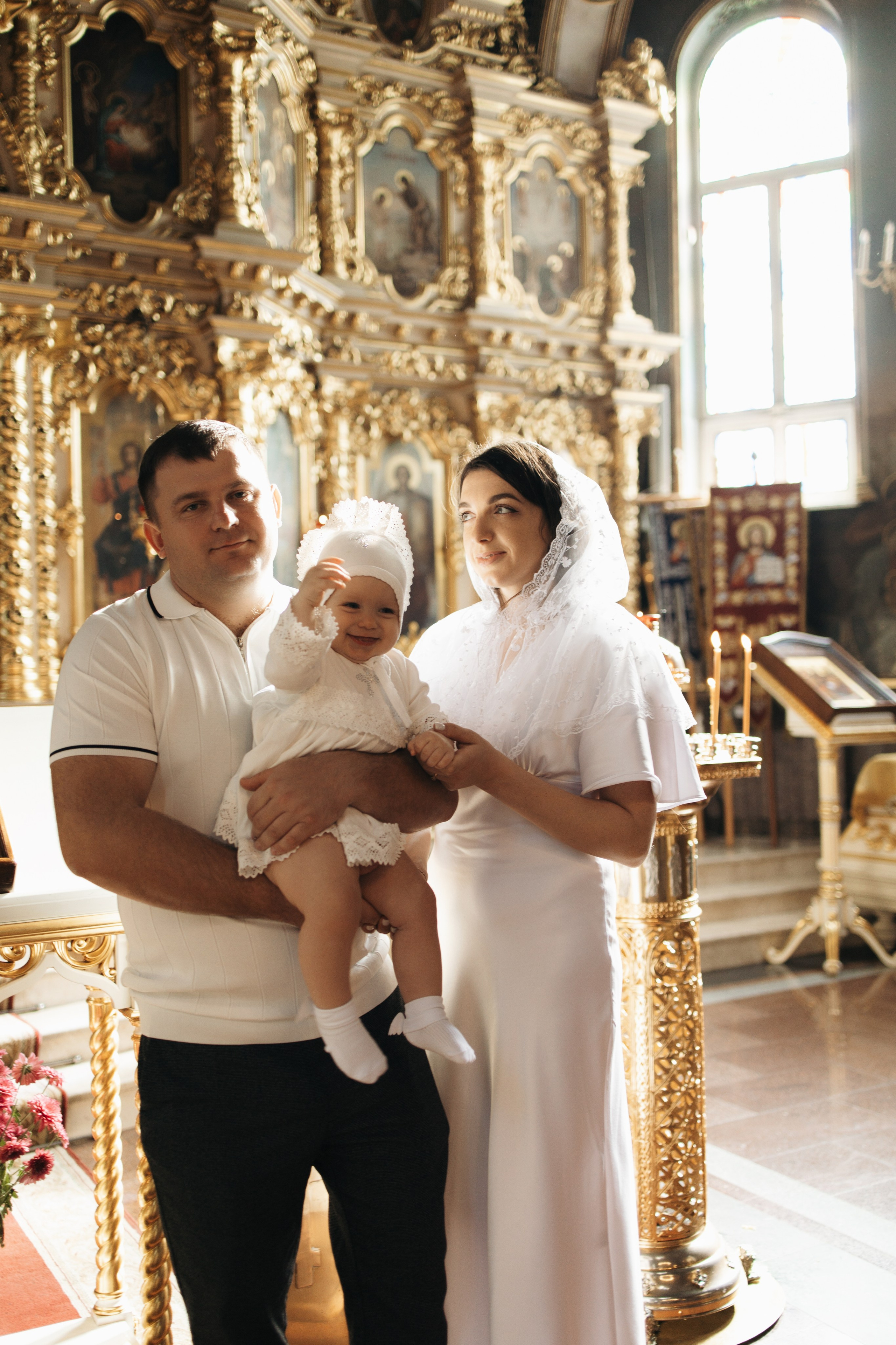 Крещение Арины. Самый теплый фотограф в Краснодаре Рябоконь Ксения