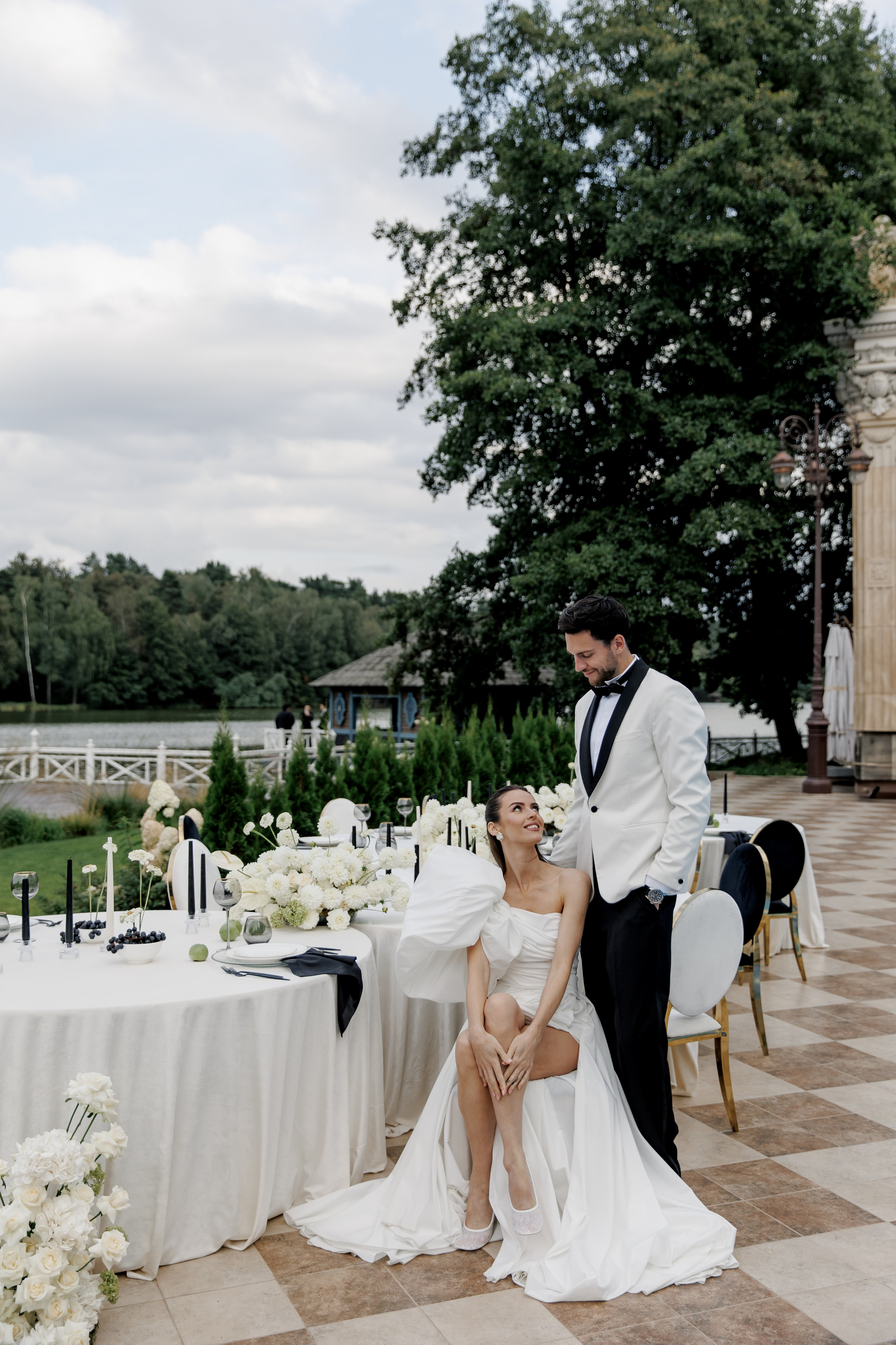 Катя & Алекс. Довиль. Оформление свадеб, декор свадеб Вера Маркова, Москва