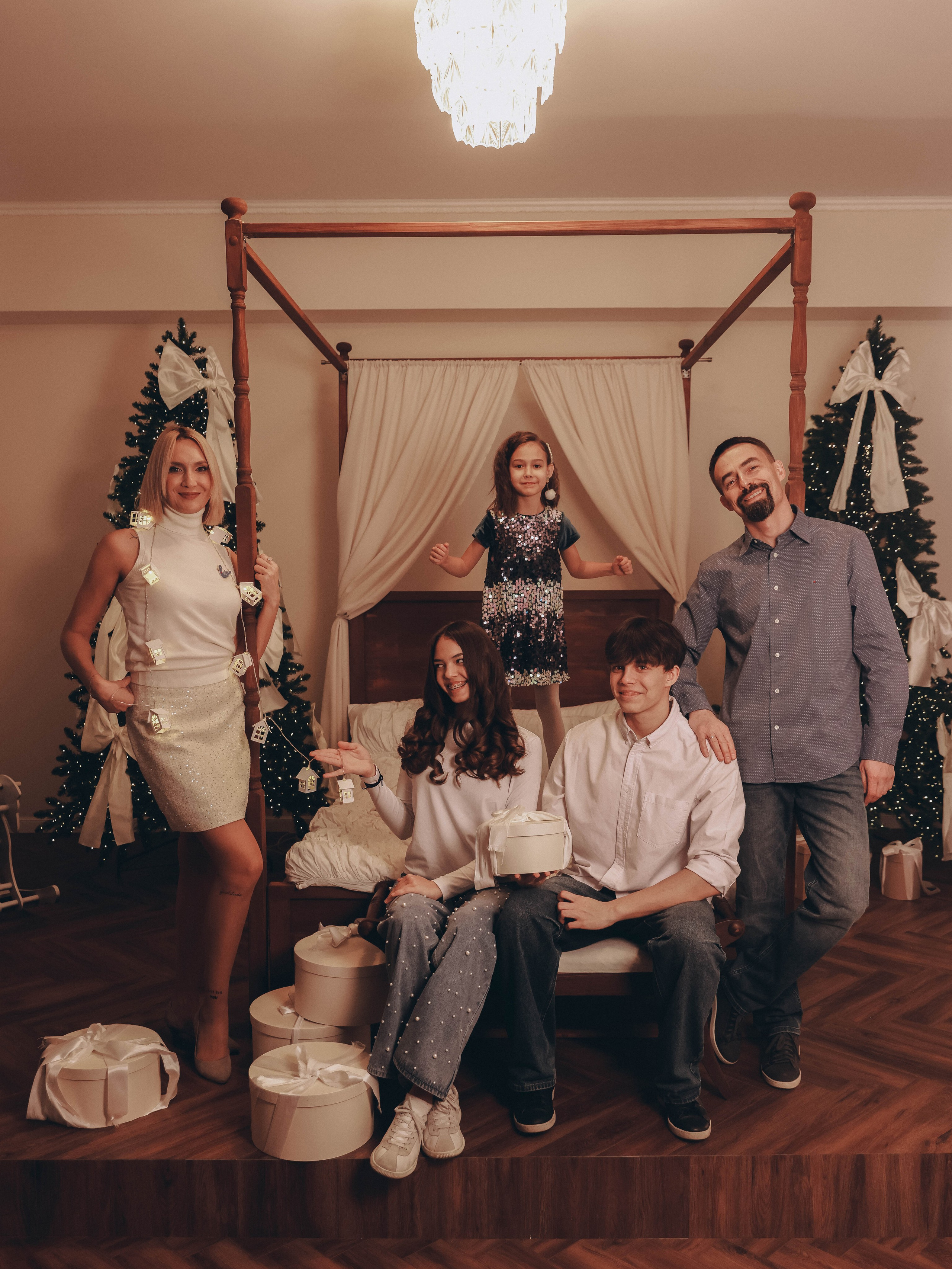 Большая семья. Мультифотограф Динара Ахмедзянова