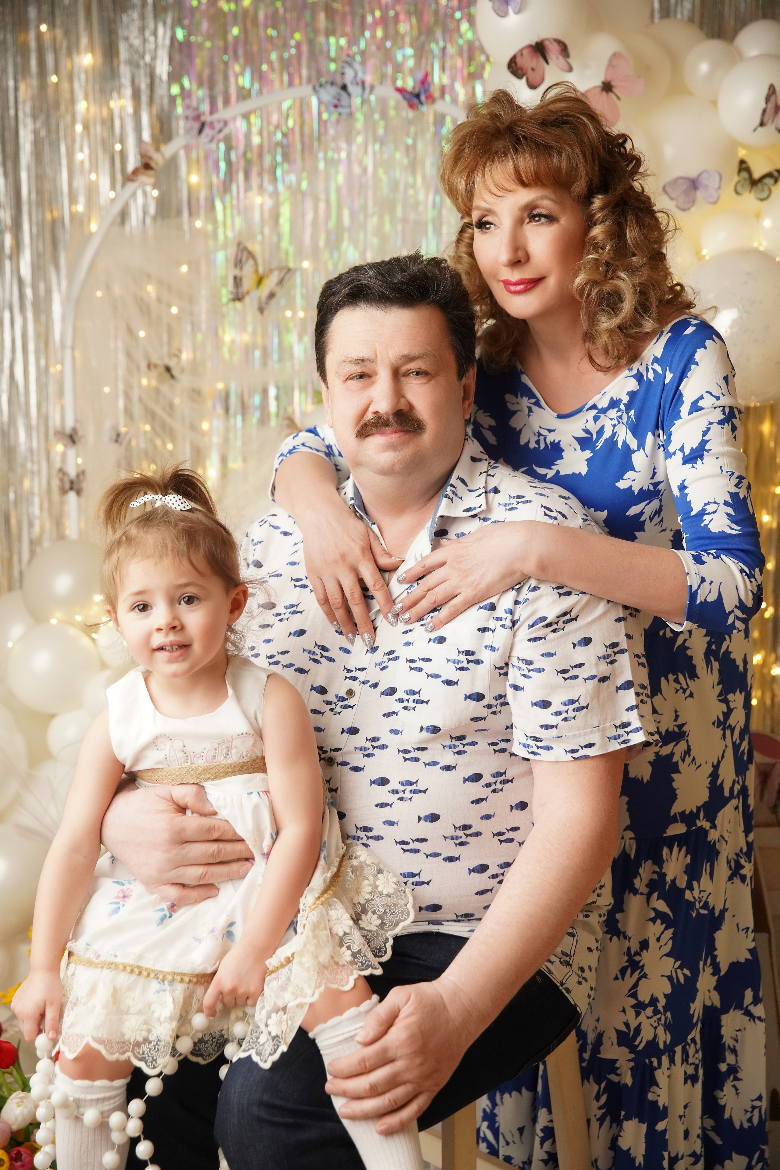 Тематическая семейная фотосессия. Фотограф новорожденных. Семейный и детский фотограф в городе Сургуте