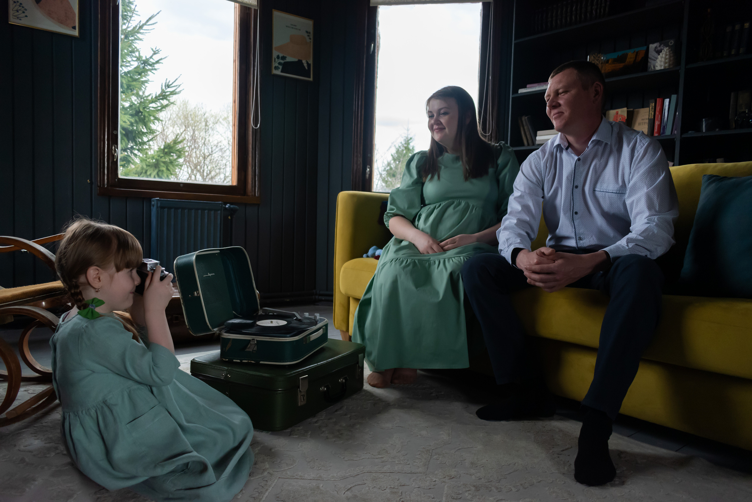 Галия и семья. Фотограф Москва и МО