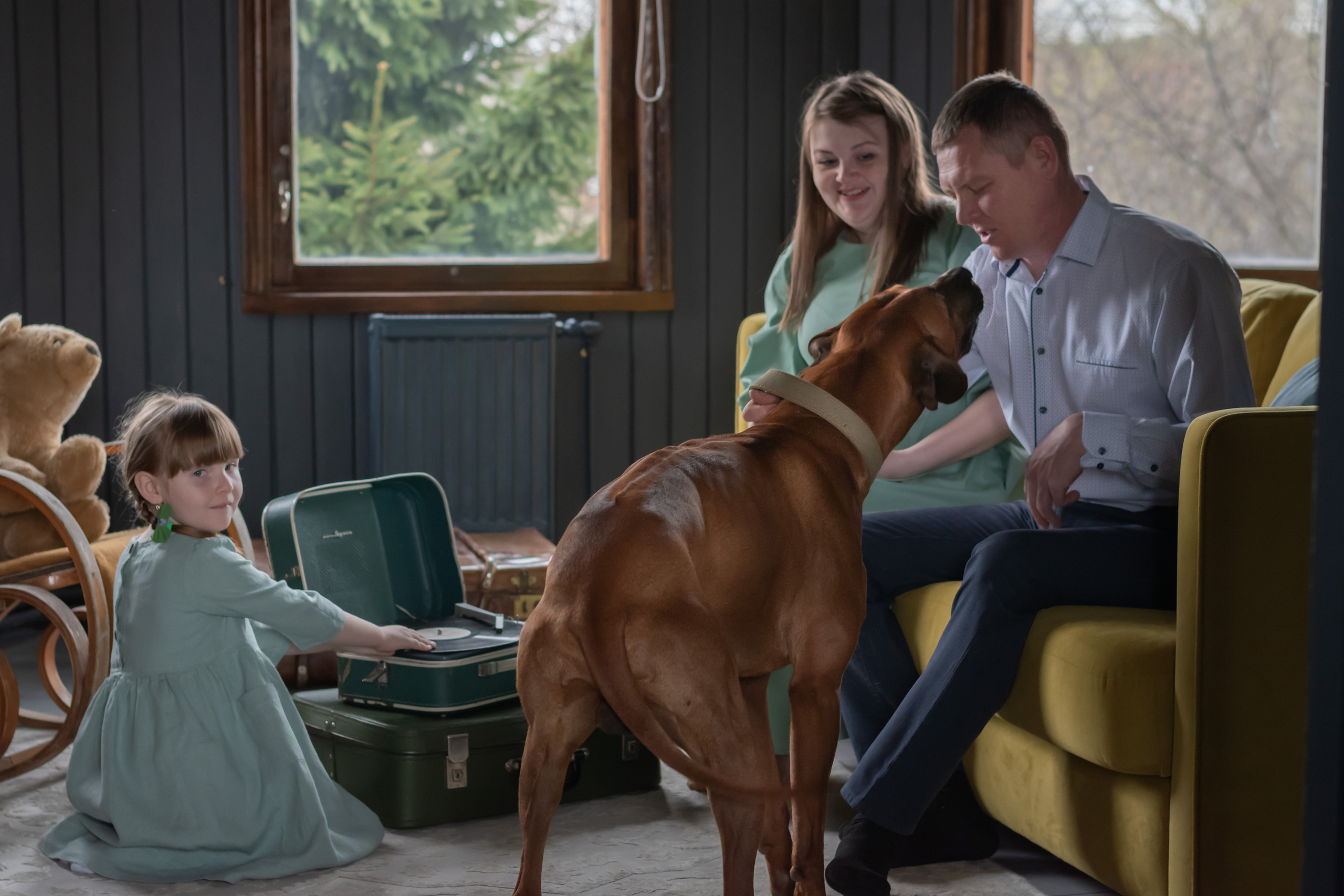 Галия и семья. Фотограф Москва и МО