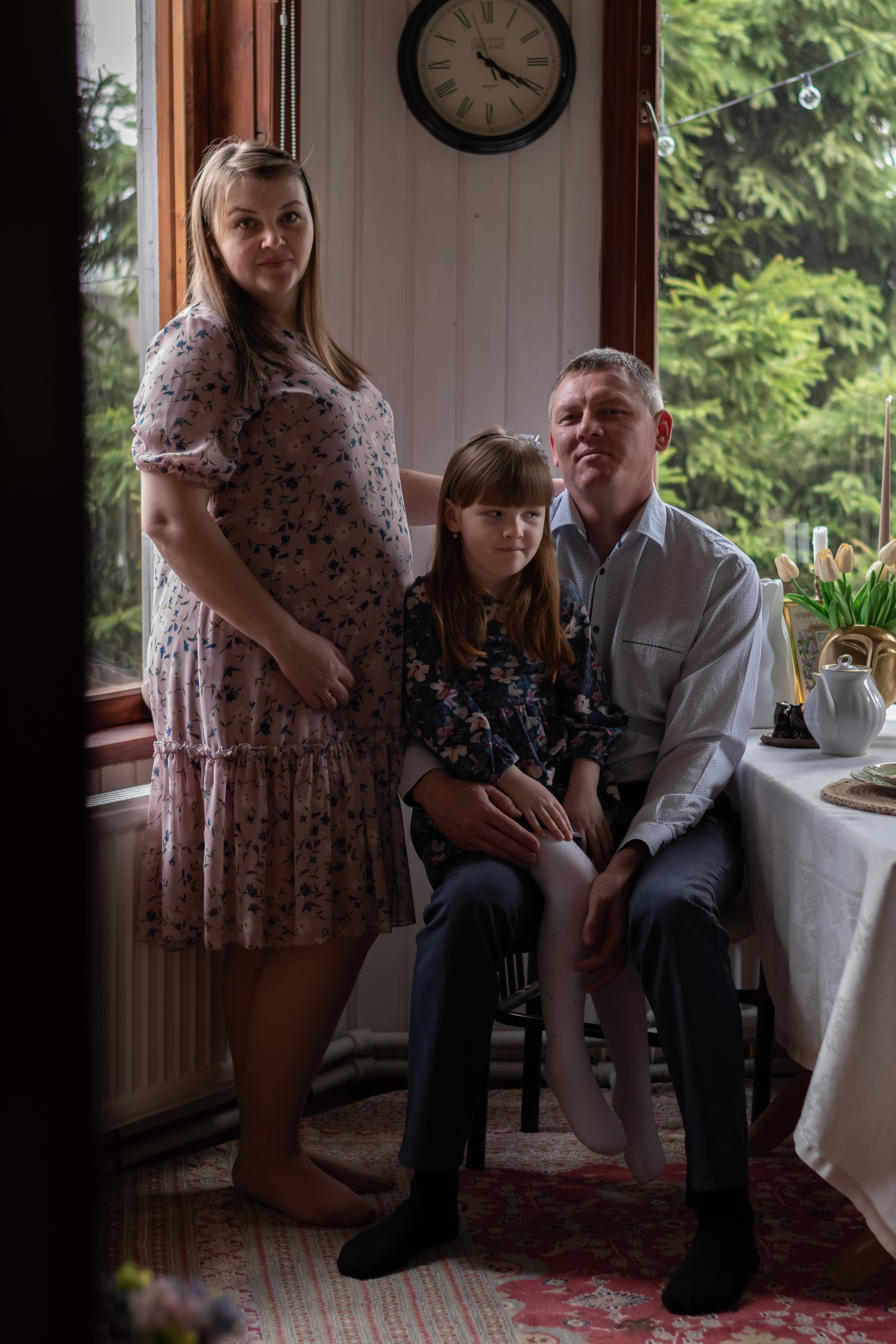 Галия и семья. Фотограф Москва и МО