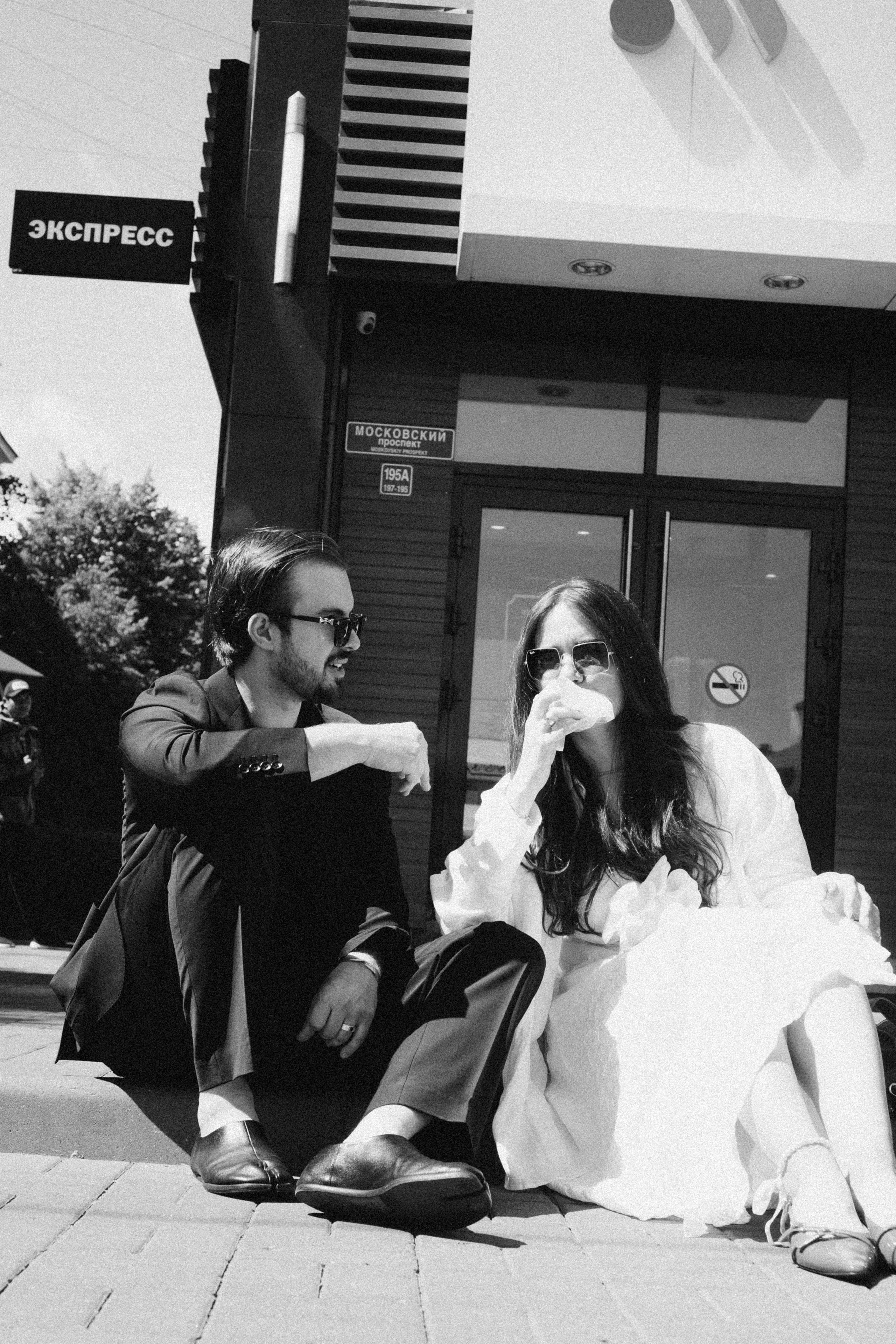 СВАДЕБНАЯ СЬЕМКА В ПАРКЕ ПОБЕДЫ И ПРОГУЛКА ПО МОСКОВСКОМУ ПРОСПЕКТУ. Профессиональный фотограф, Санкт-Петербург — Виктория Богомолова