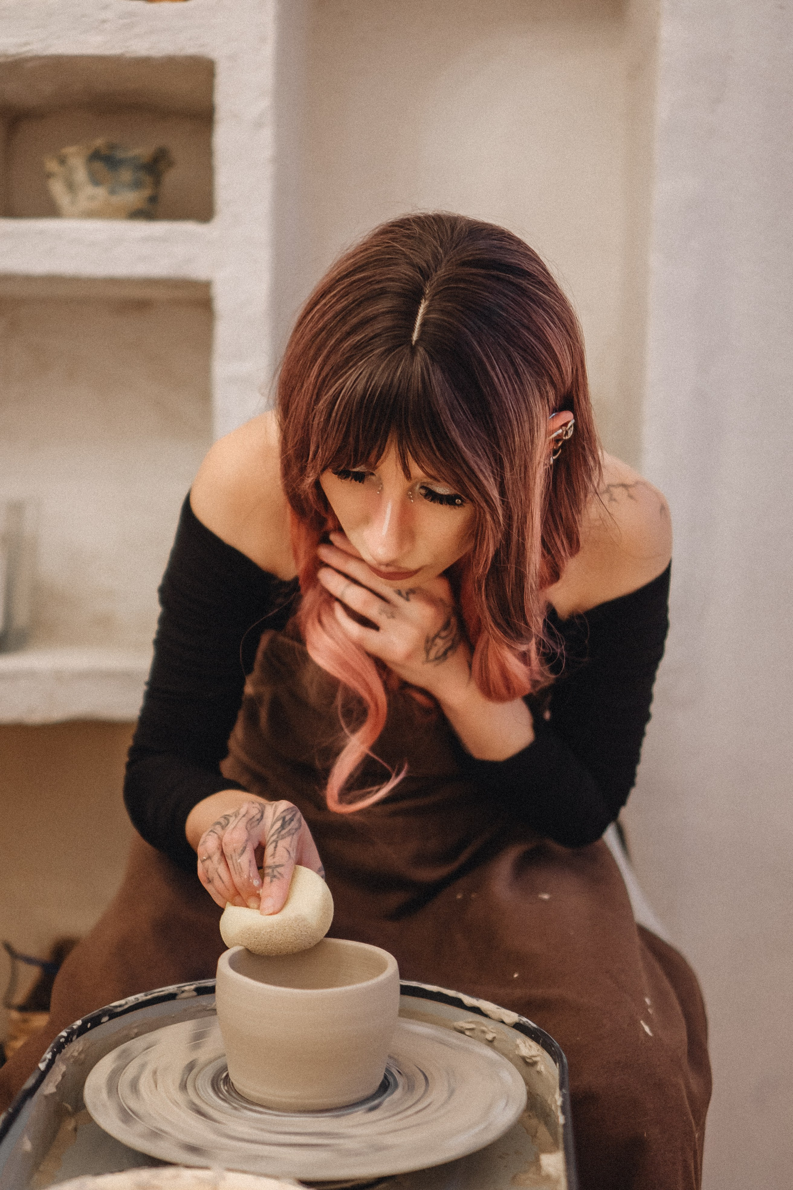 СВИДАНИЕ В ГОНЧАРНОЙ МАСТЕРСКОЙ. Профессиональный фотограф, Санкт-Петербург — Виктория Богомолова