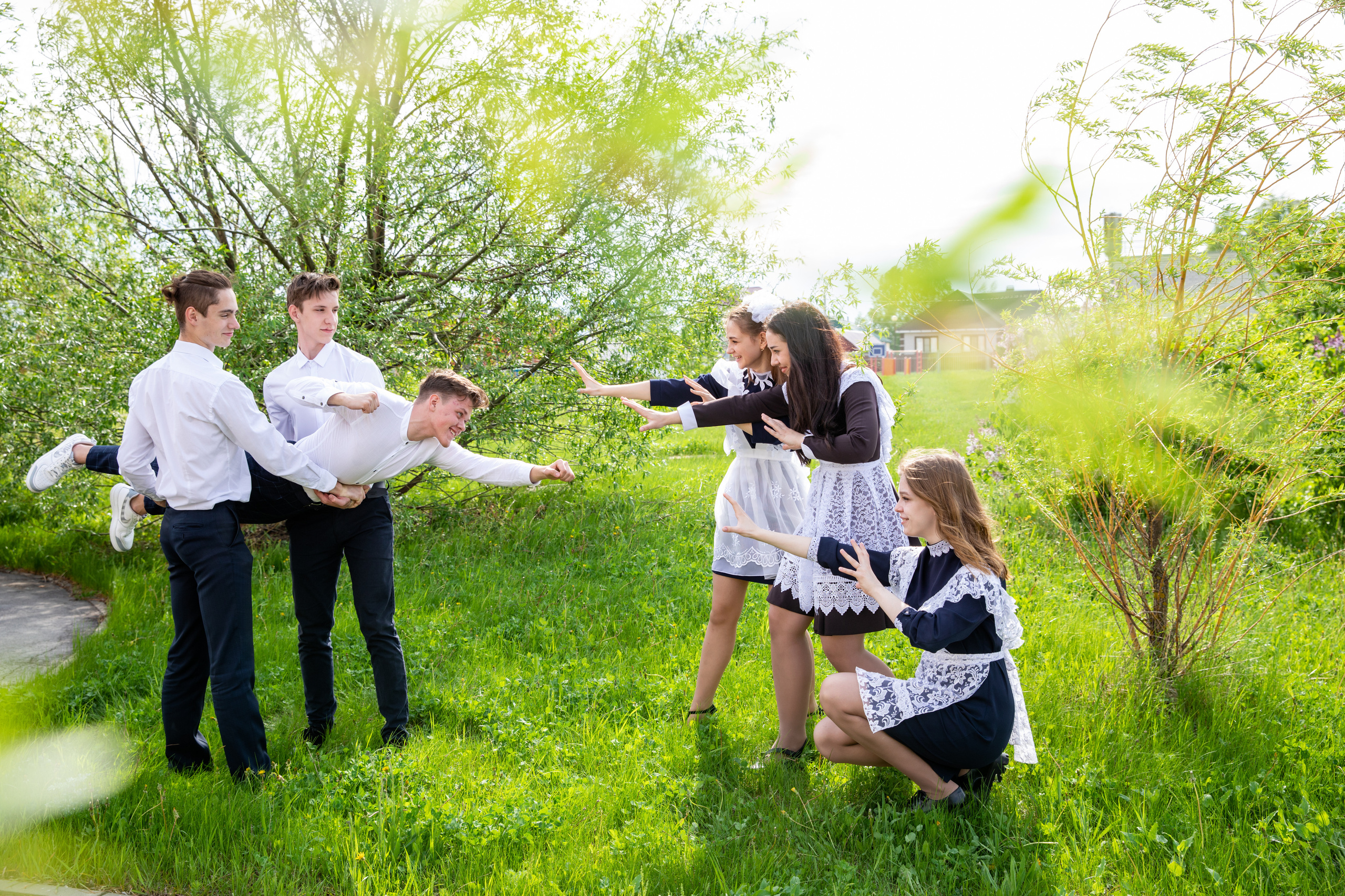 Съемки на улице. Выпускные альбомы Евгении Виноградовой г. Липецк