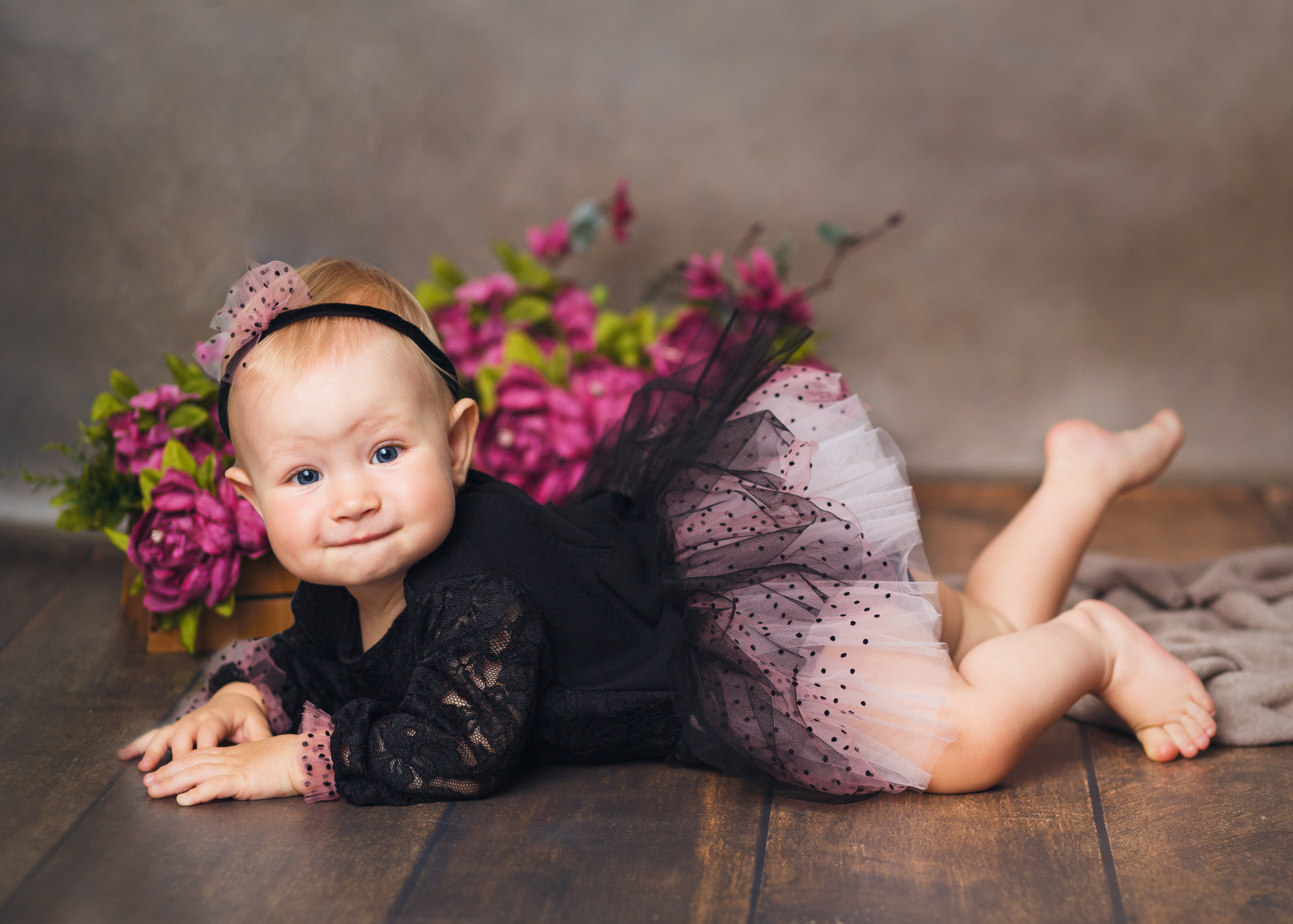 Фотосессия годовалых детей. Фотограф новорожденных в Омске Анастасия Моисеева
