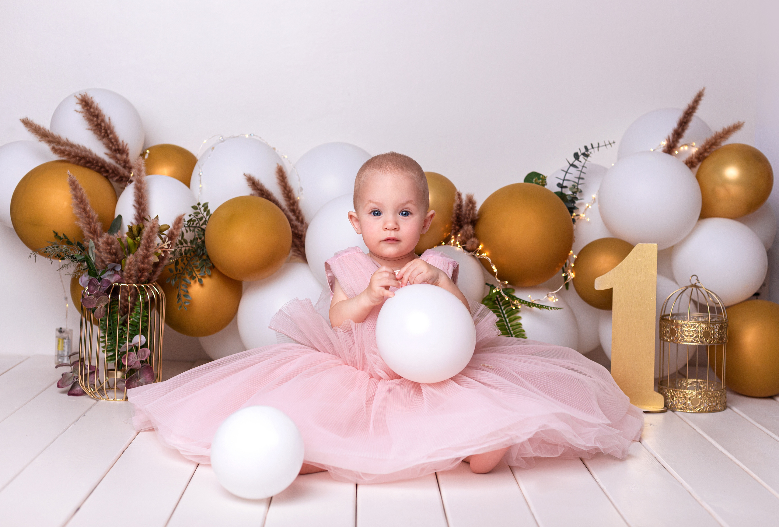 Фотосессия годовалых детей. Фотограф новорожденных в Омске Анастасия Моисеева