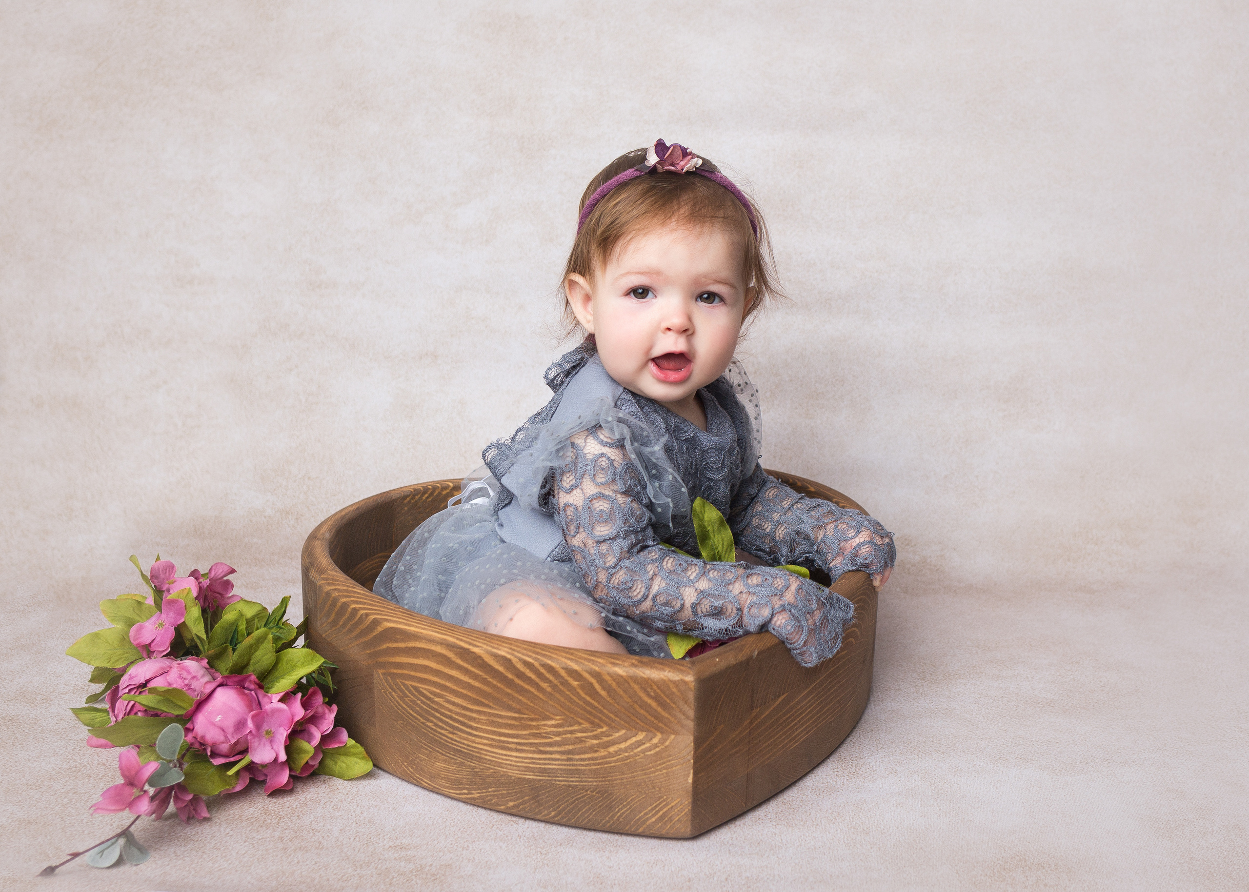 Фотосессия годовалых детей. Фотограф новорожденных в Омске Анастасия Моисеева