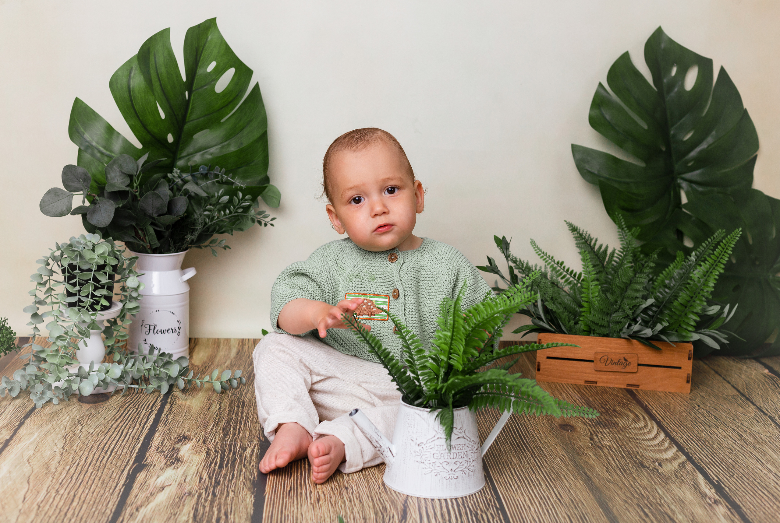 Фотосессия годовалых детей. Фотограф новорожденных в Омске Анастасия Моисеева