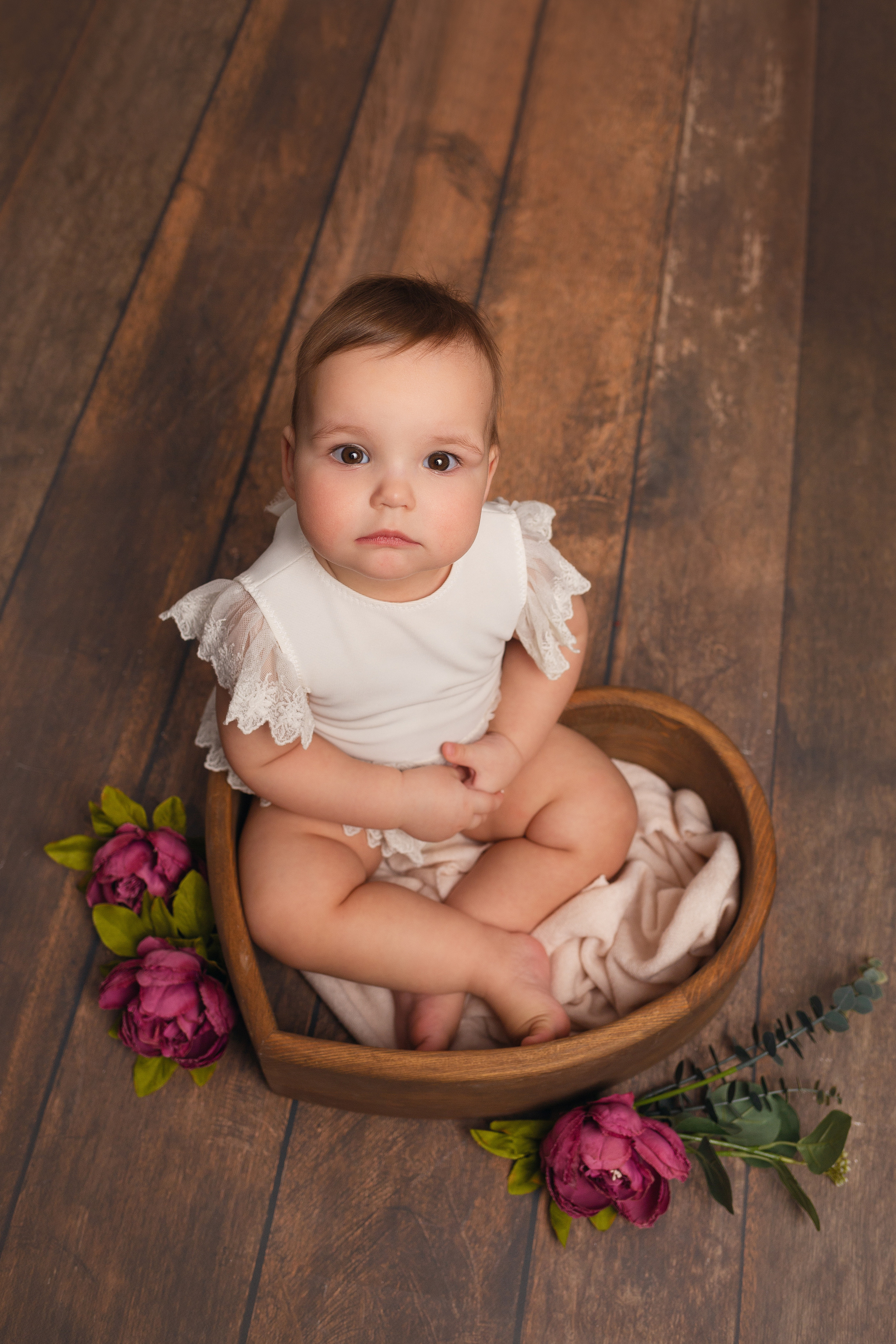 Фотосессия годовалых детей. Фотограф новорожденных в Омске Анастасия Моисеева