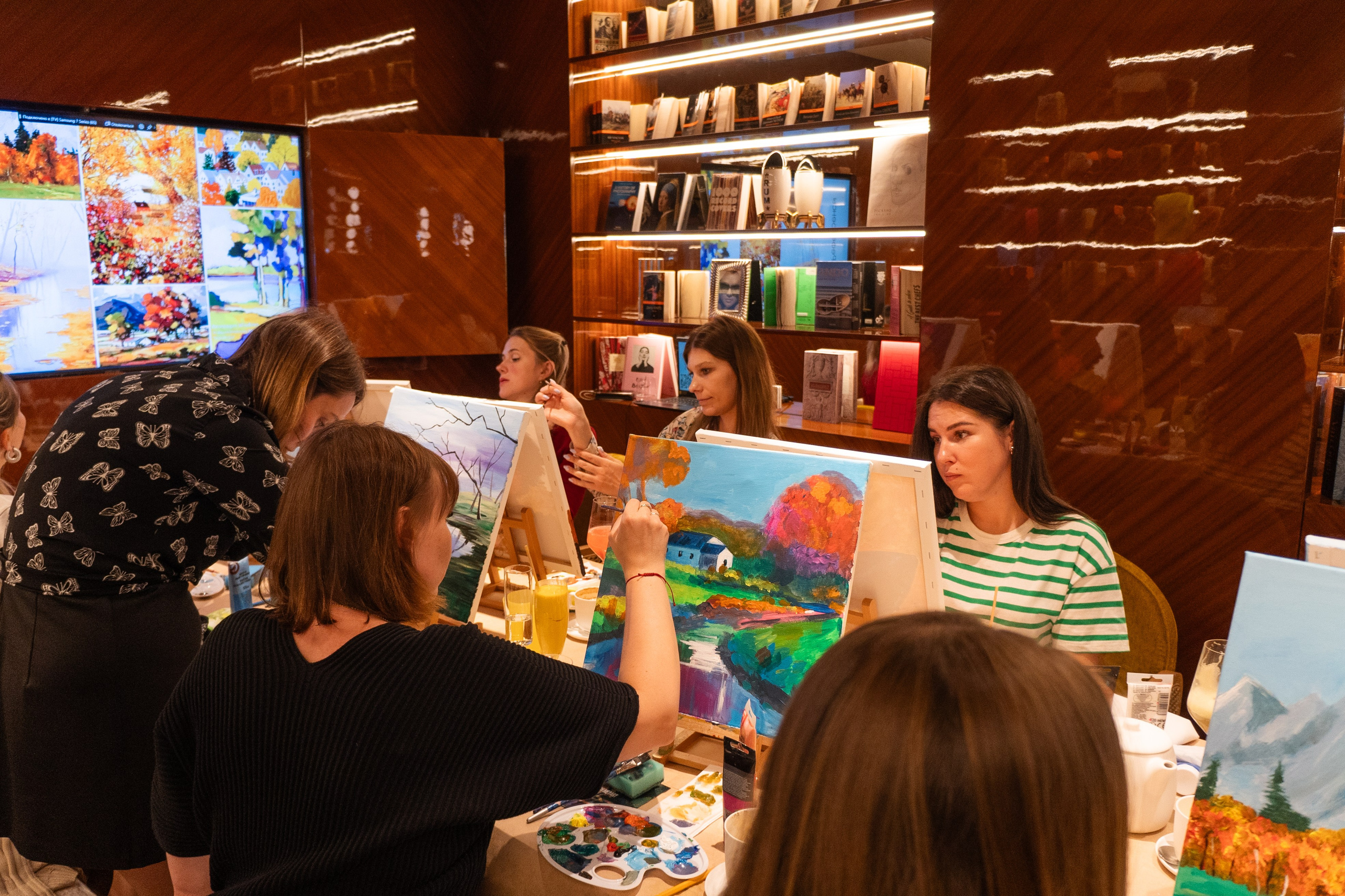 Корпоратив Teach Me Art 3. Портретный фотограф в Москве и Санкт-Петербурге Арина Чех