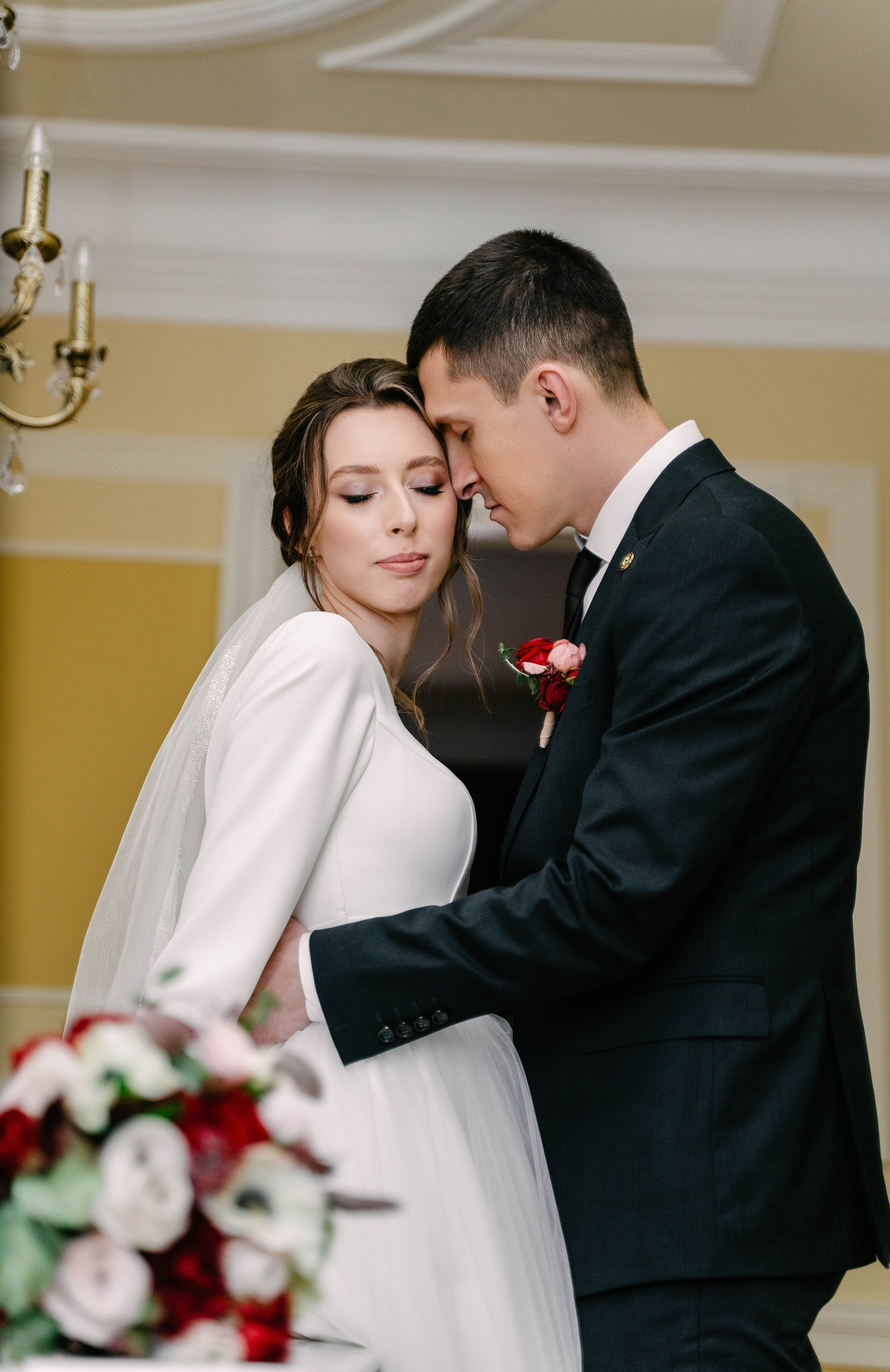 Зимняя свадебная фотосессия молодоженов. Свадебный и семейный фотограф из Воронежа|Москвы Бубнова Екатерина