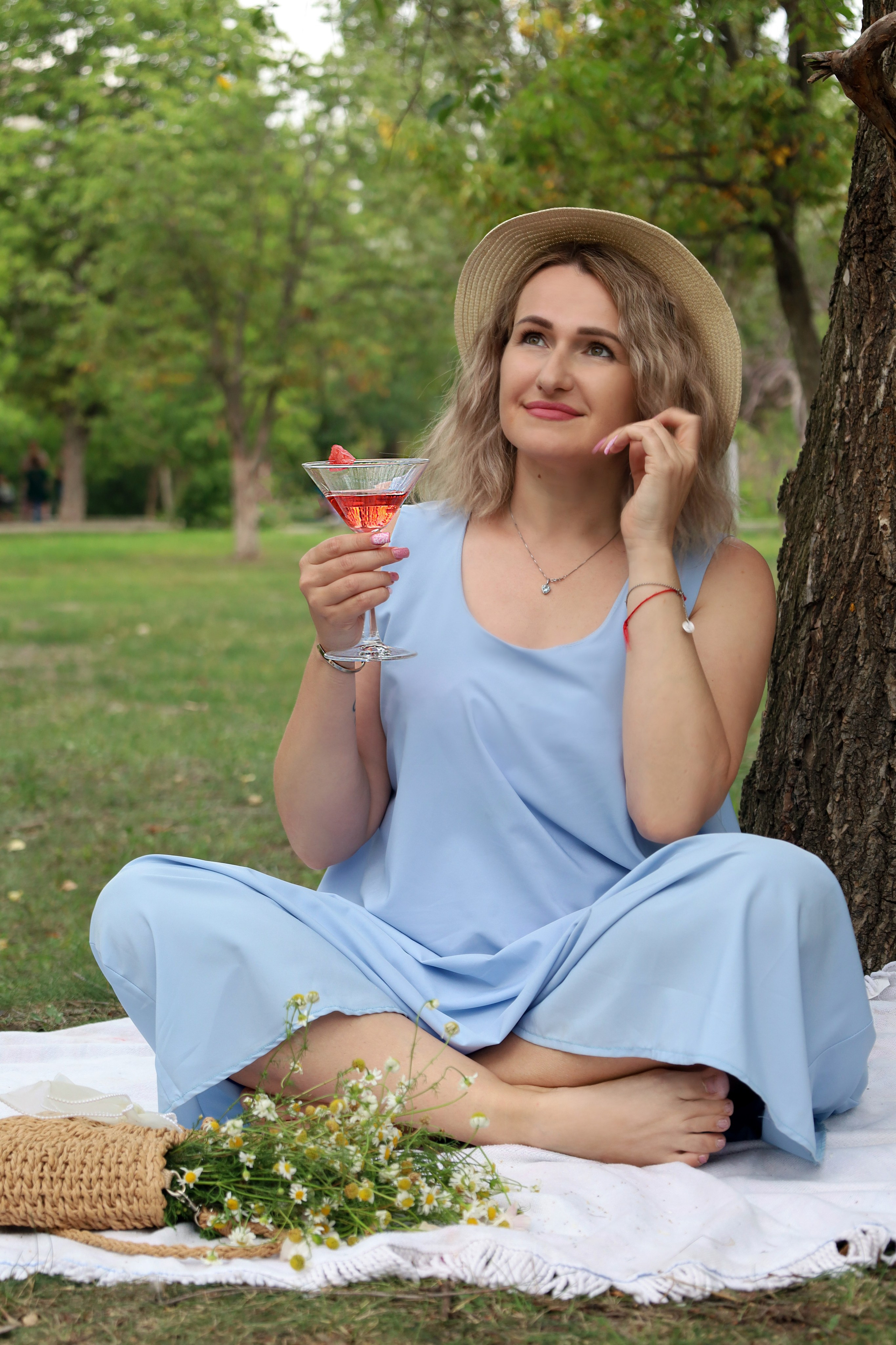 Мама и дочка на пикнике. Фотограф Саратов | Елизавета Белова