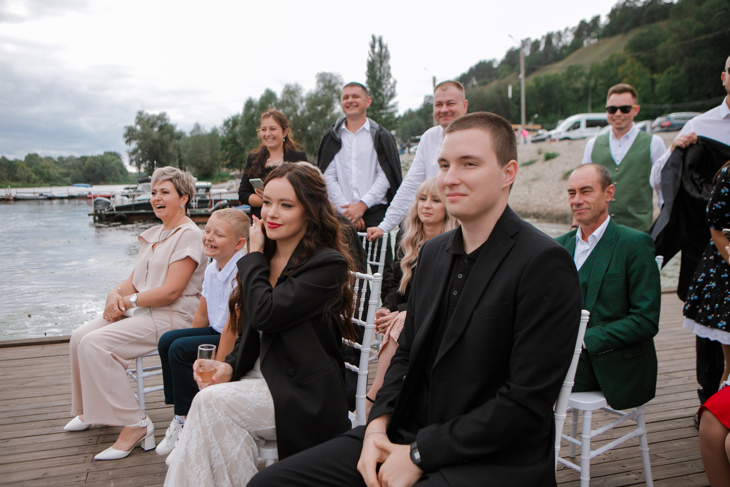 Свадьба на пирсе. Свадебный фотограф в Москве, Самаре, Тольятти