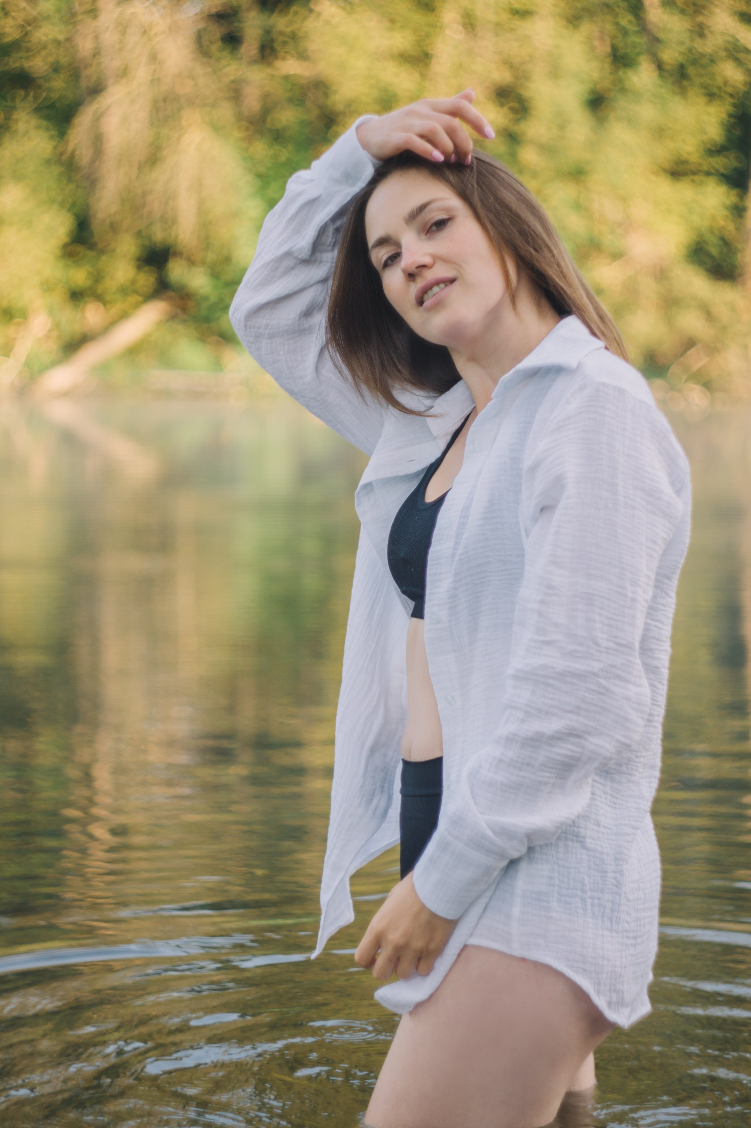 Марина. Рассвет. Фотограф Людмила Белова